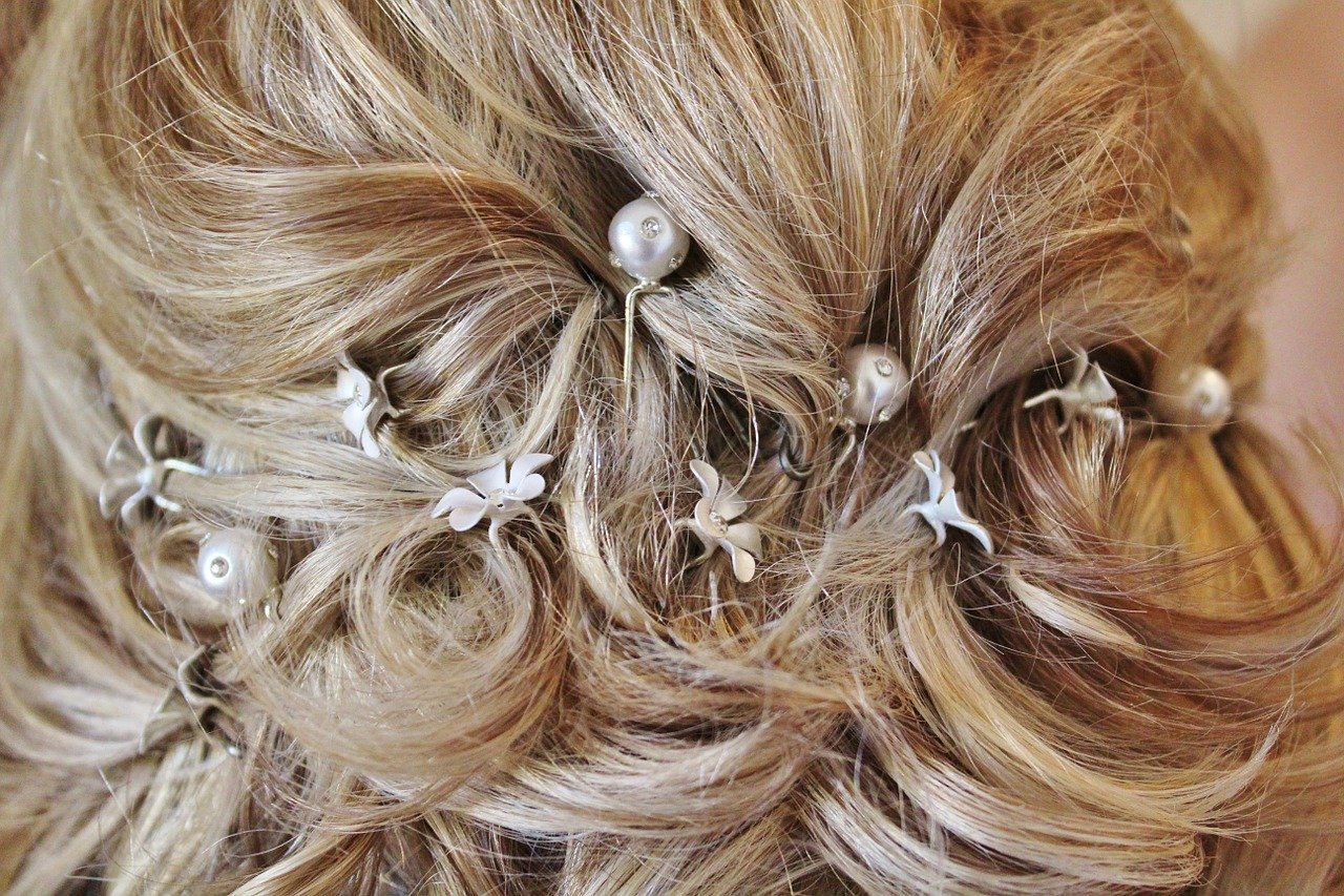 pince à cheveux à nœud Élégante Long ruban (x12)