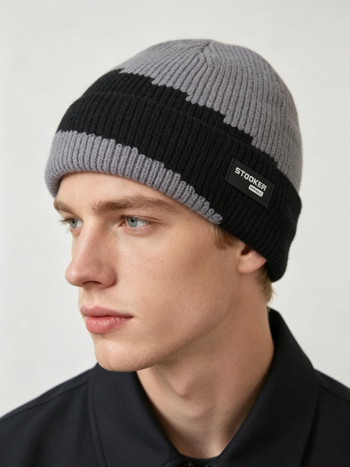 Bonnet homme en doublé polaire (x12) #21