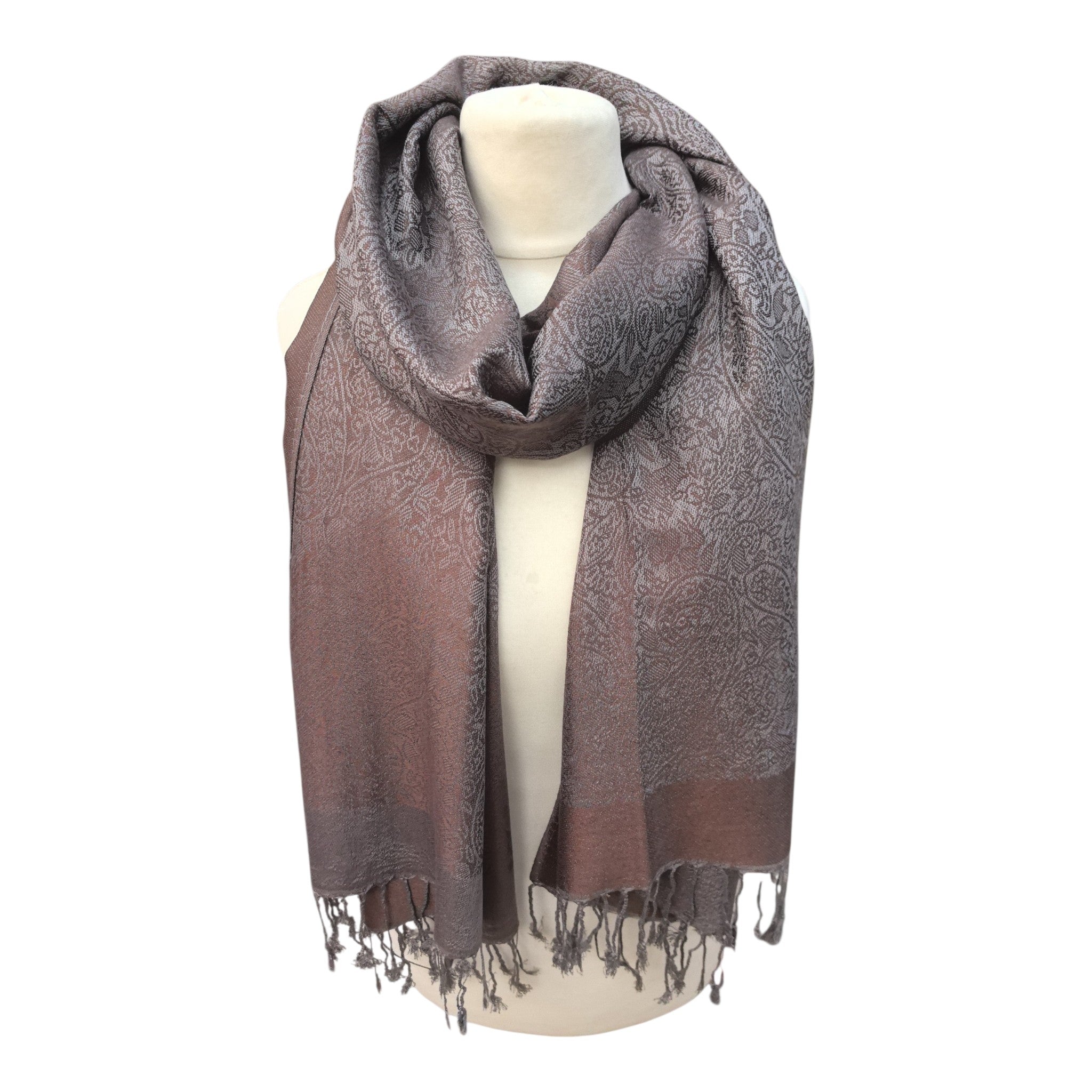 Écharpe Pashmina à motif paisley PHM-60(x12)