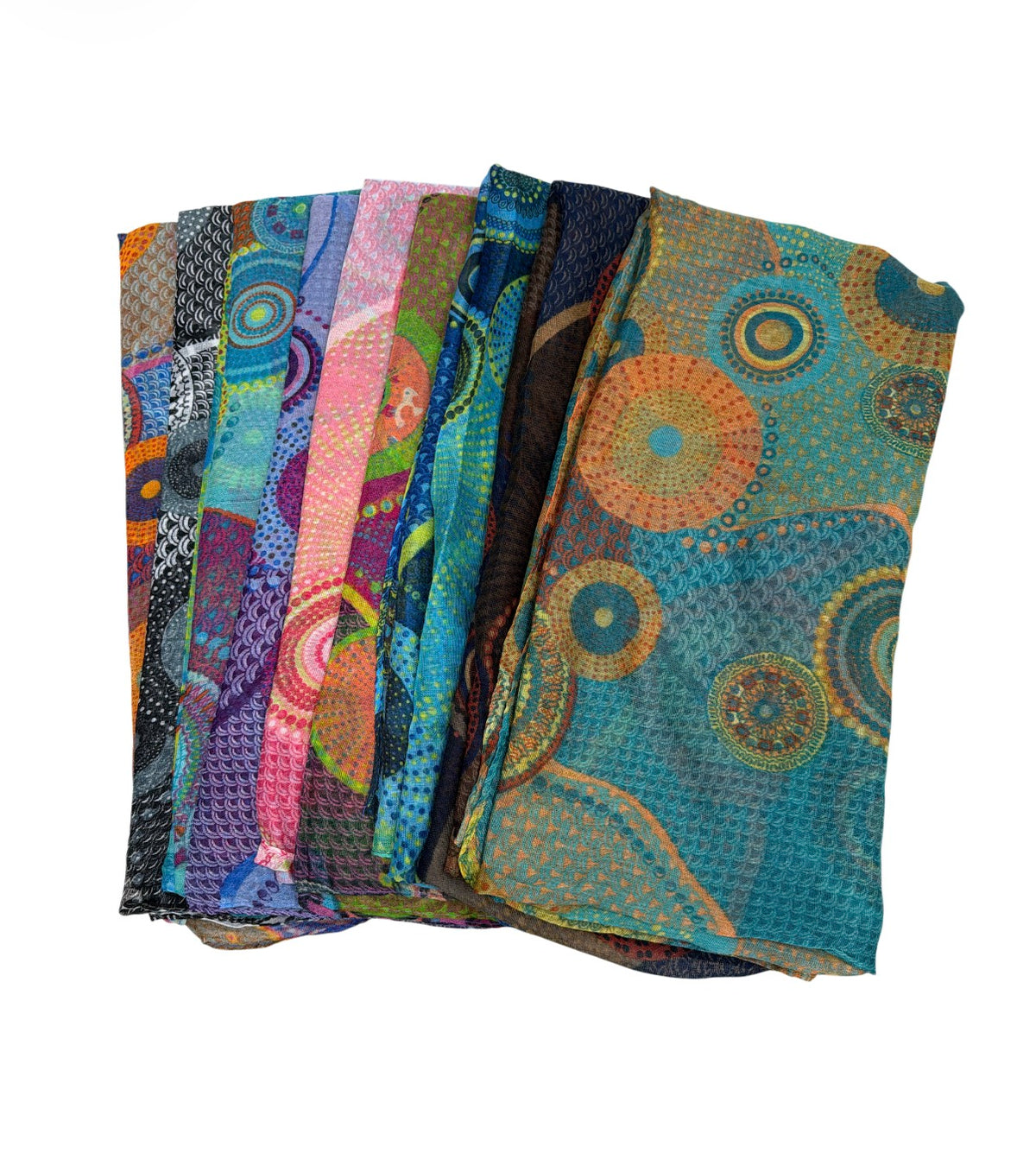 Foulard motif rosace (x12)