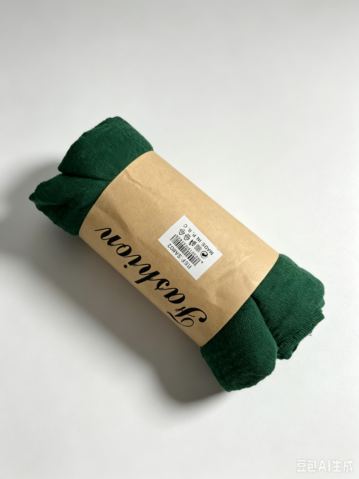 Foulard en coton couleur uni (x12)