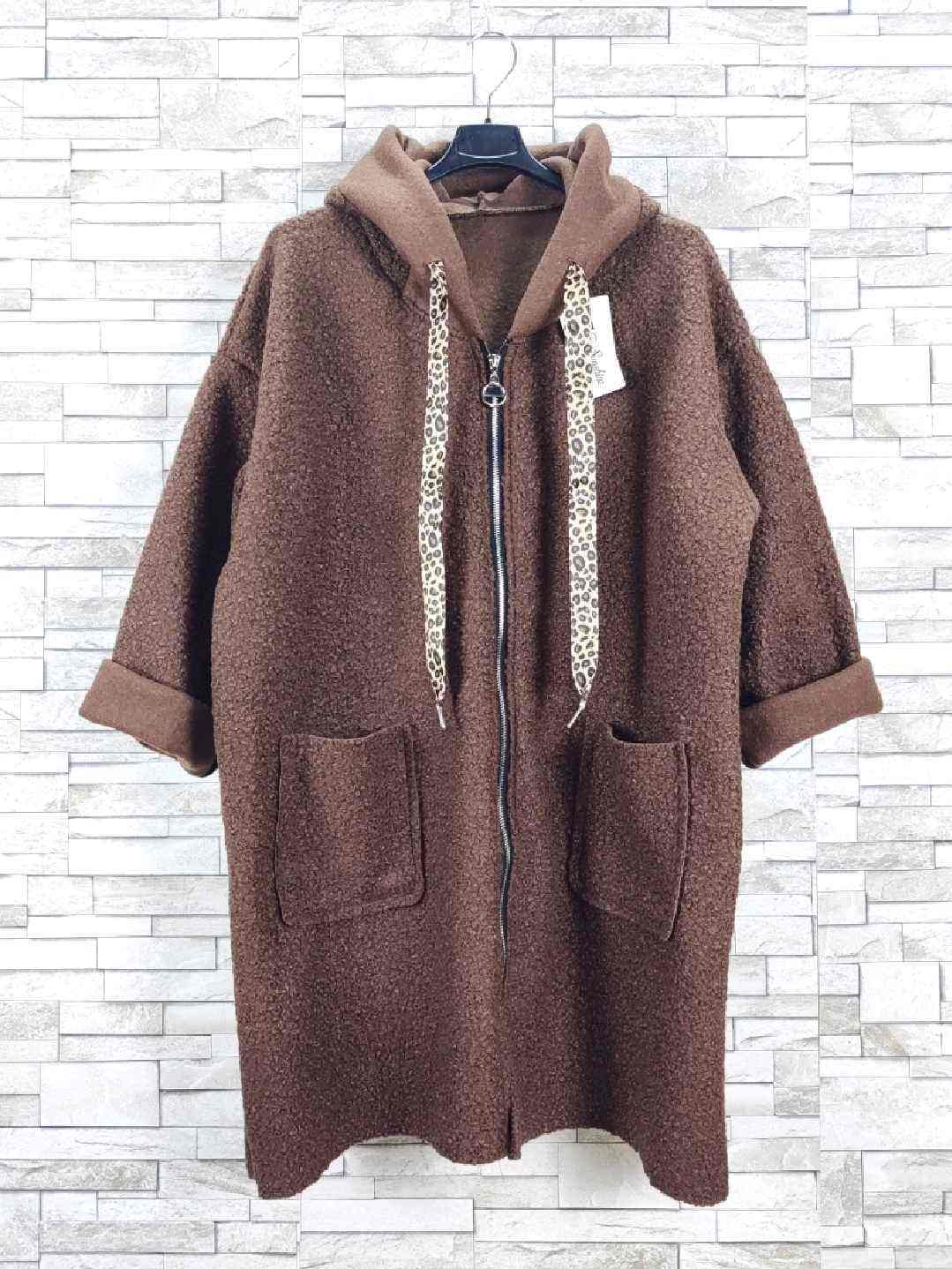 Manteau zippée avec capuche (x6)