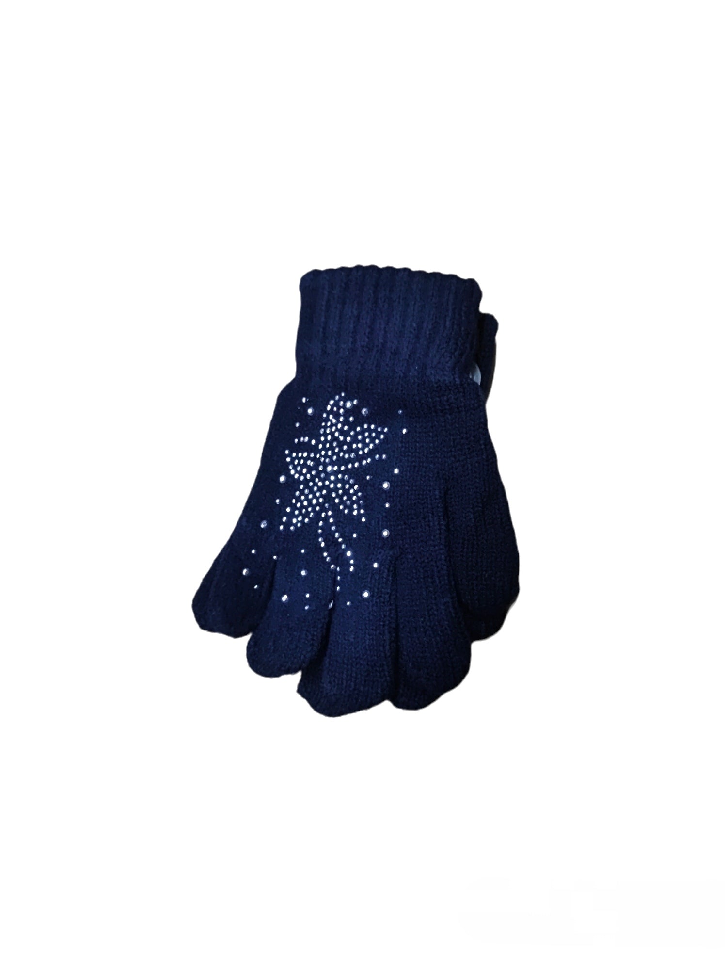 Gants enfant strass 4/8ans (x12) E18