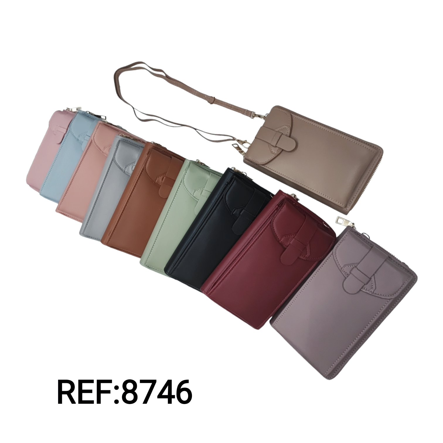Sac-Portefeuille Bandouillère Rectangle pour téléphone
(x9)