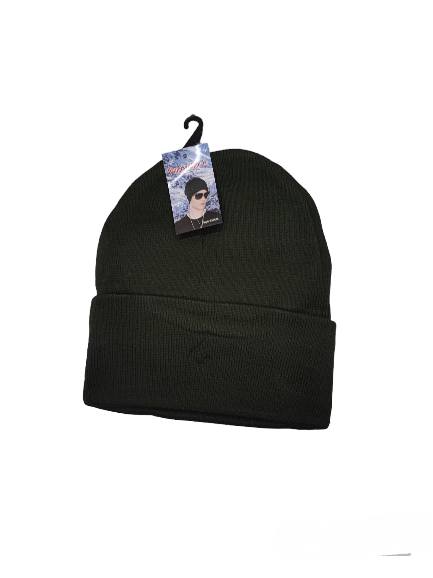 Bonnet noir simple (x12)