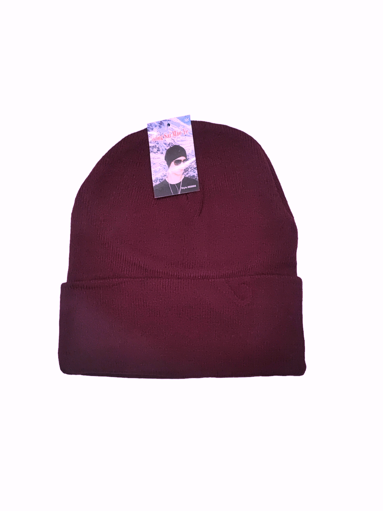 Bonnet tricot simple (x12) #3-1