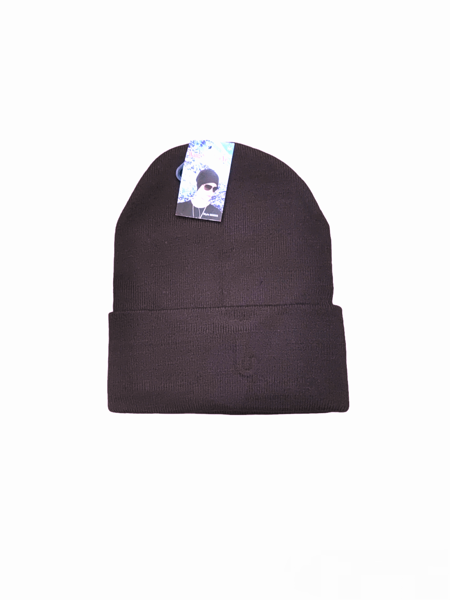 Bonnet tricot simple (x12) #3-1