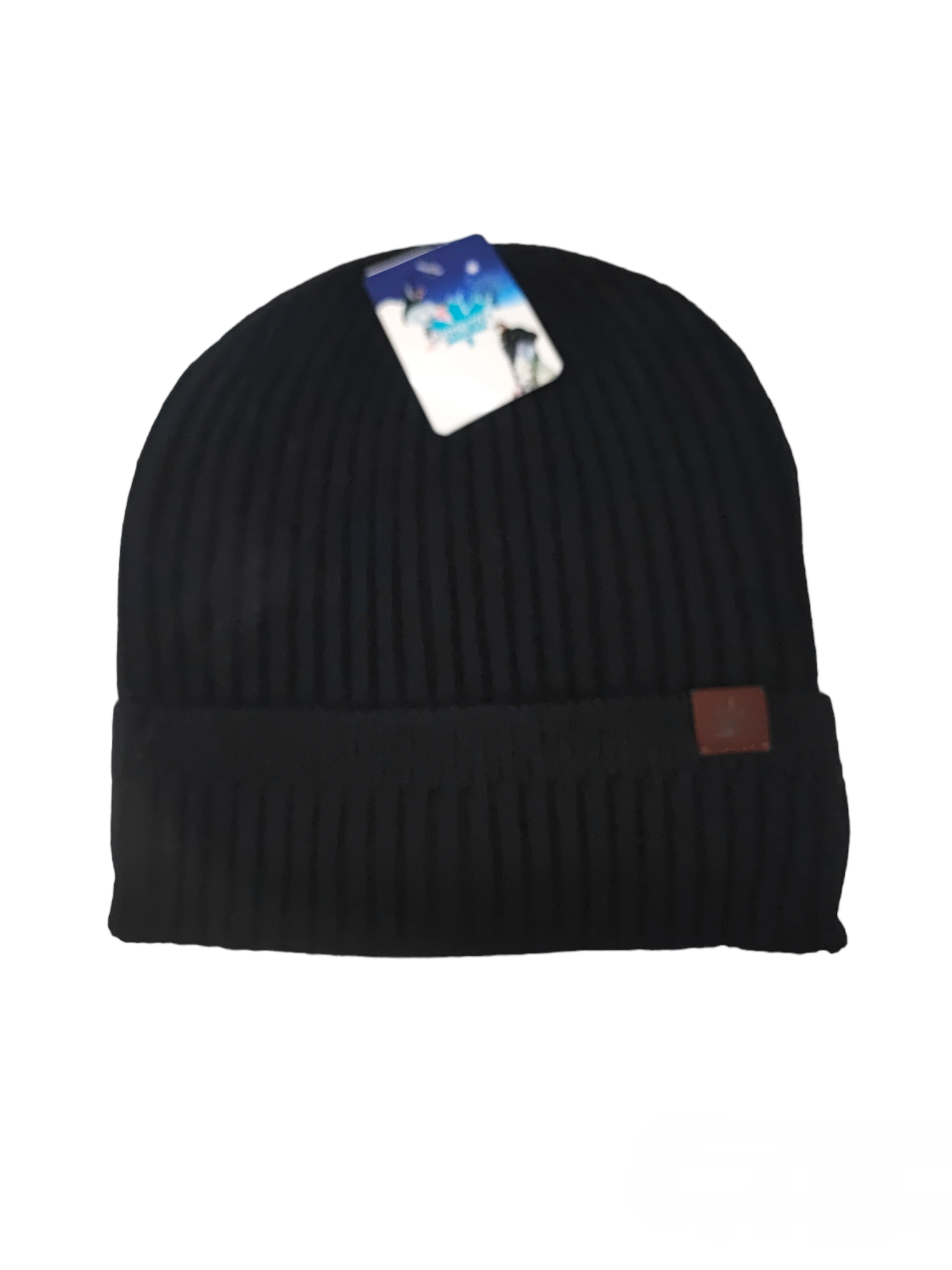 Bonnet polaire couleur uni motif Feuilles (x12)#13