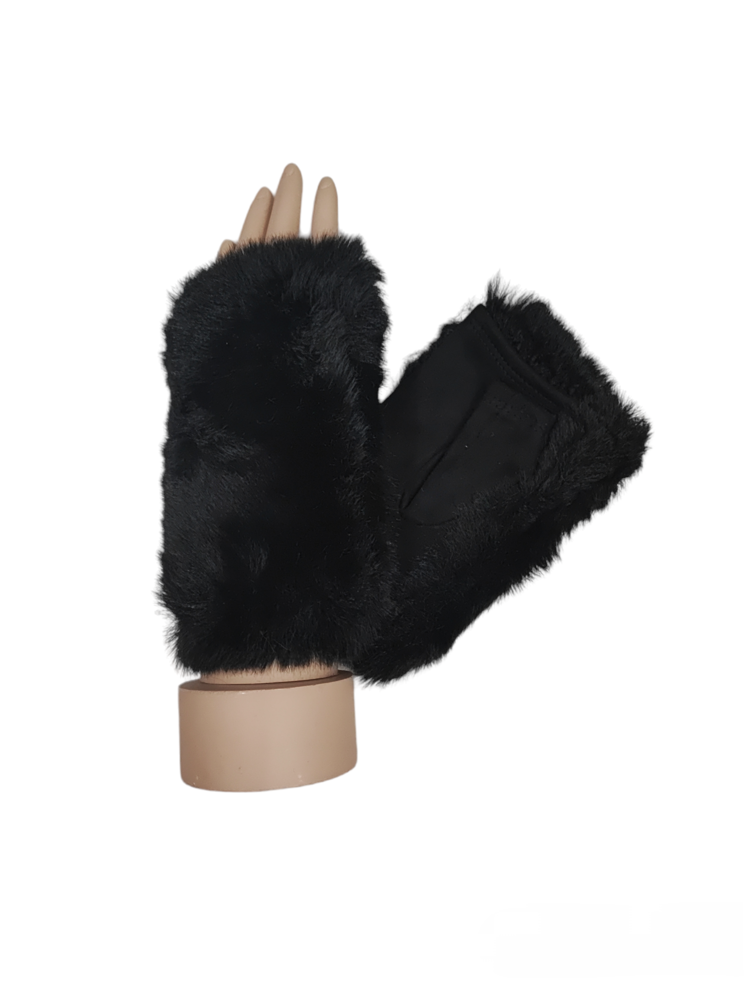 Mitaines gants fausse fourrure (x12) #26