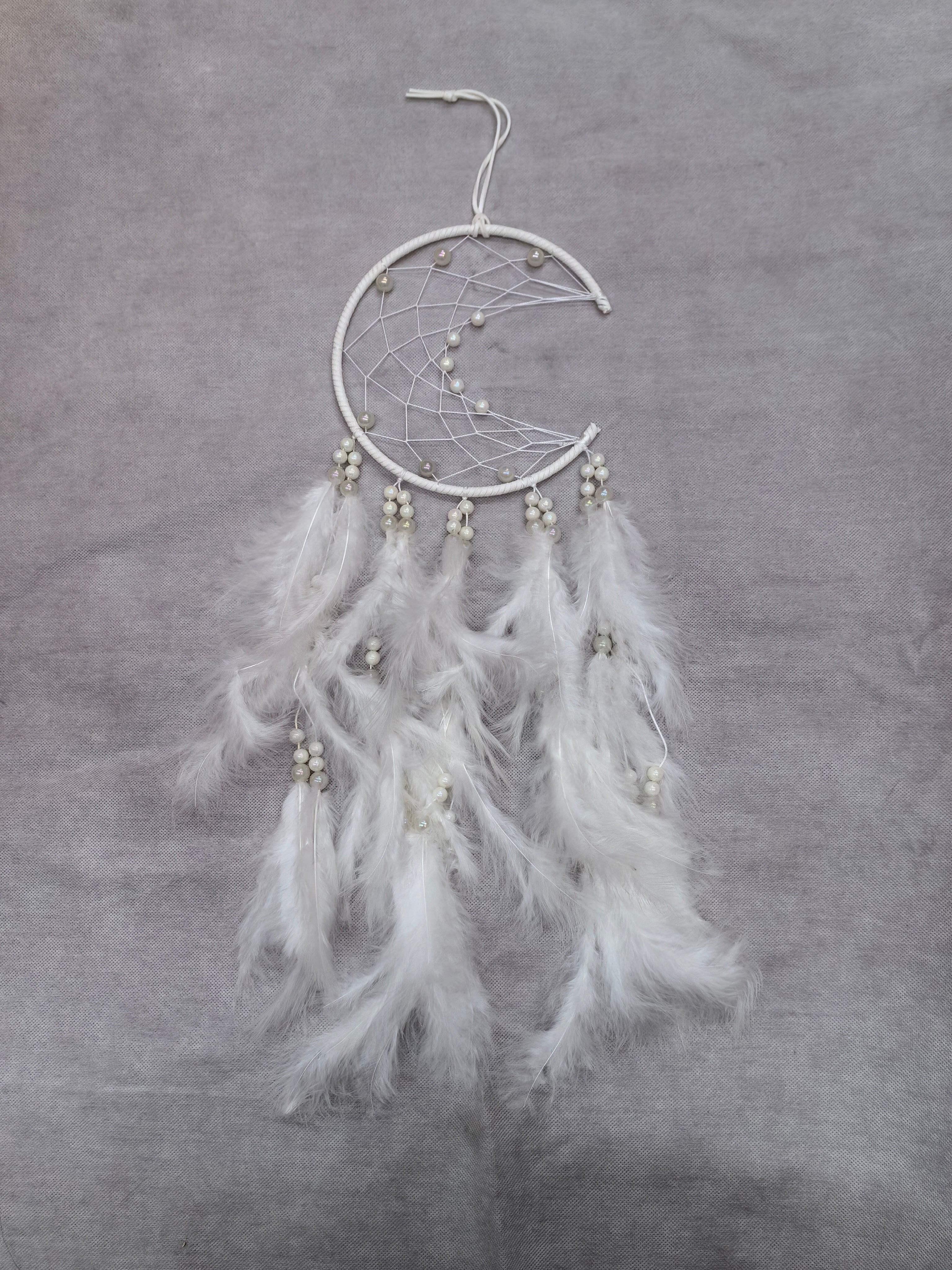 Déco Attrape-rêve forme de lune (x6)*3