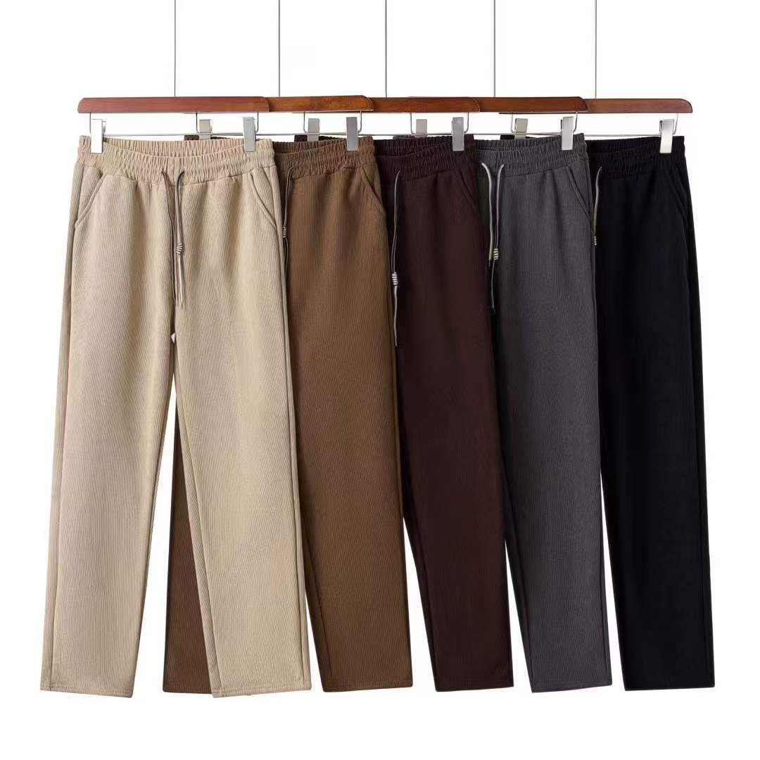 Pantalon velours côtelé doublé polaire (x12)#