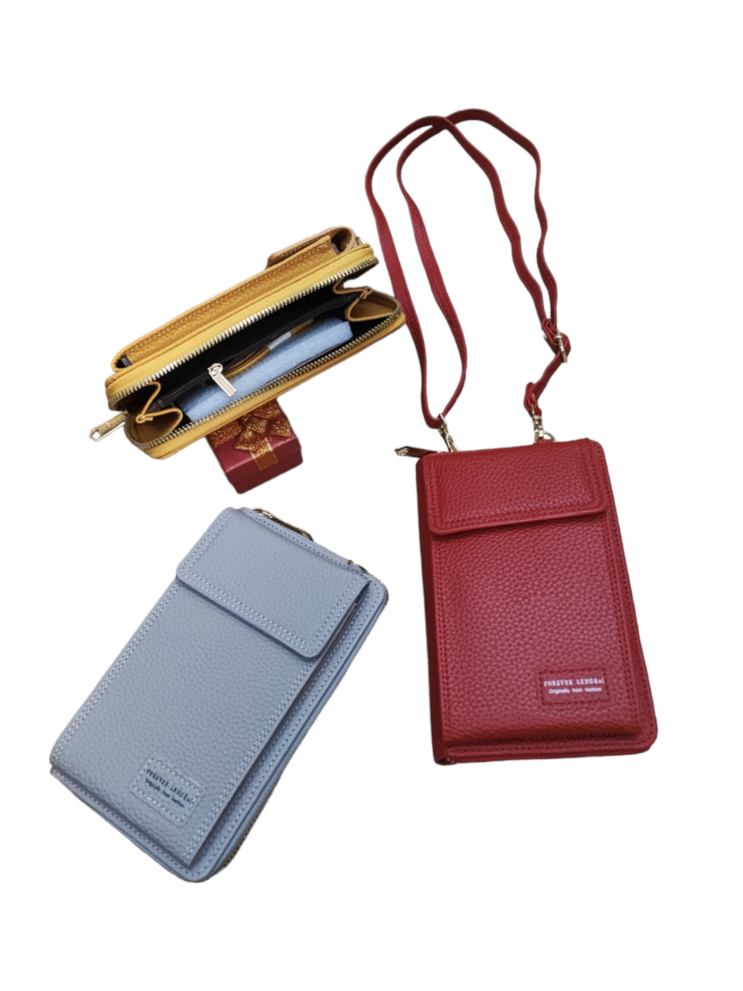 Sac-Portefeuille Bandouillère Rectangle pour téléphone
(x9)