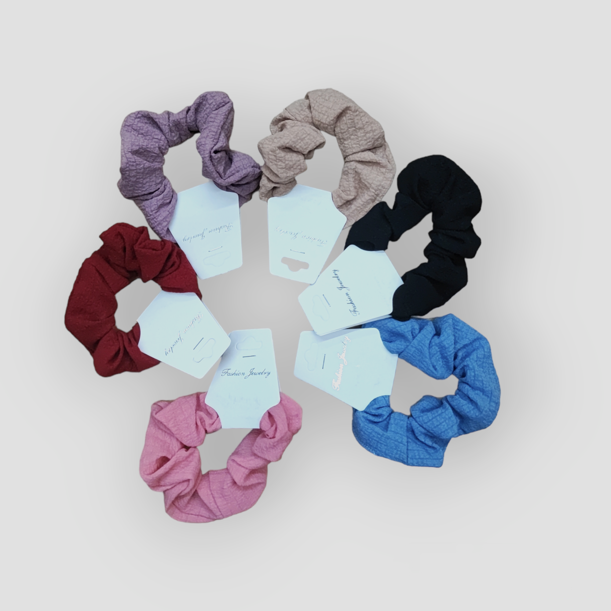 Chouchou Scrunchie élastique froufrou (2x12)#6