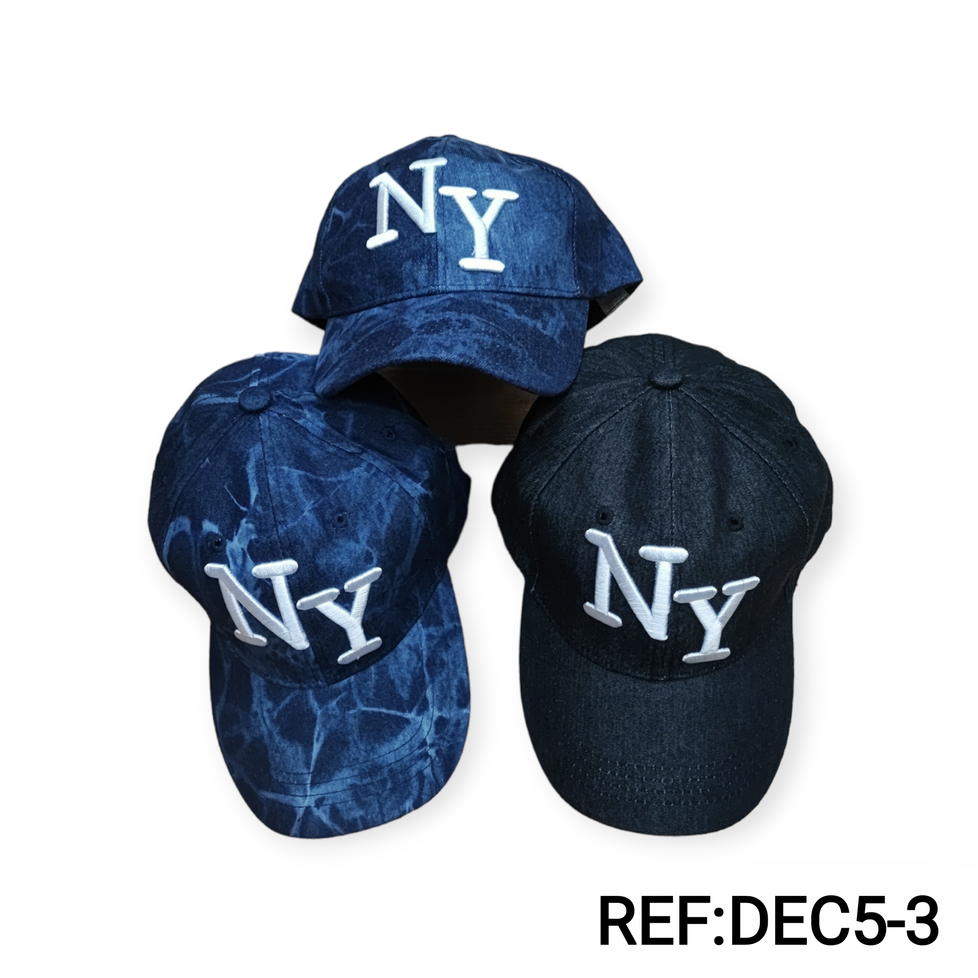 La casquette denim Yankees de New York, New Era, Casquettes pour Homme