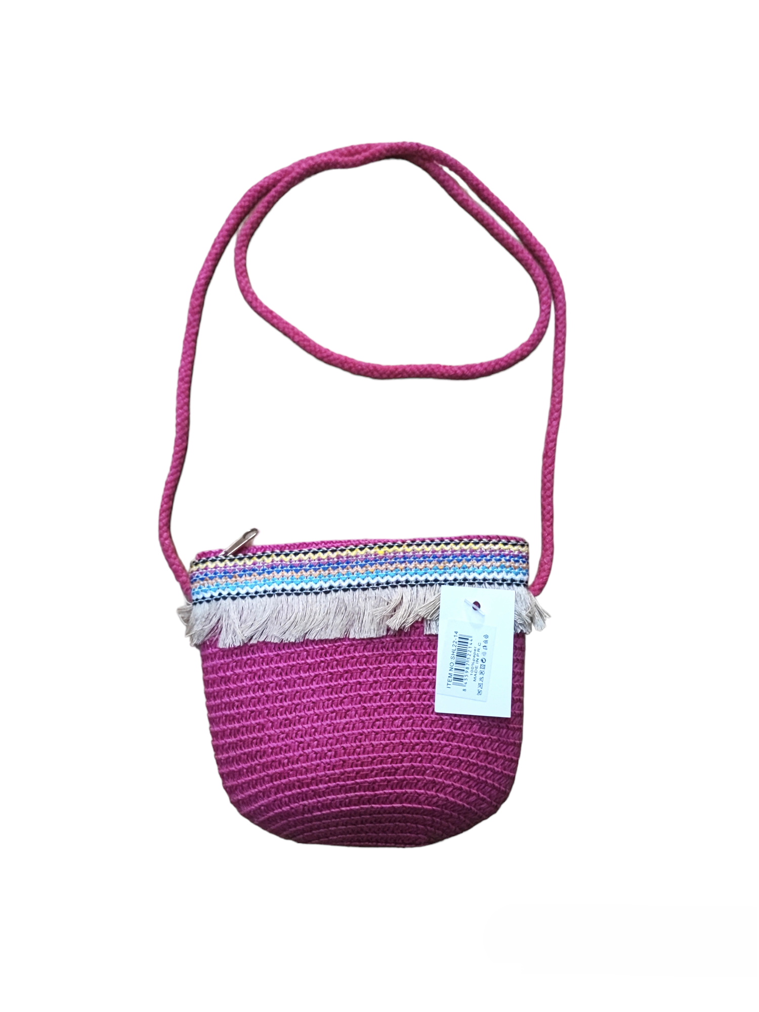Sac mini paille fille (x12)