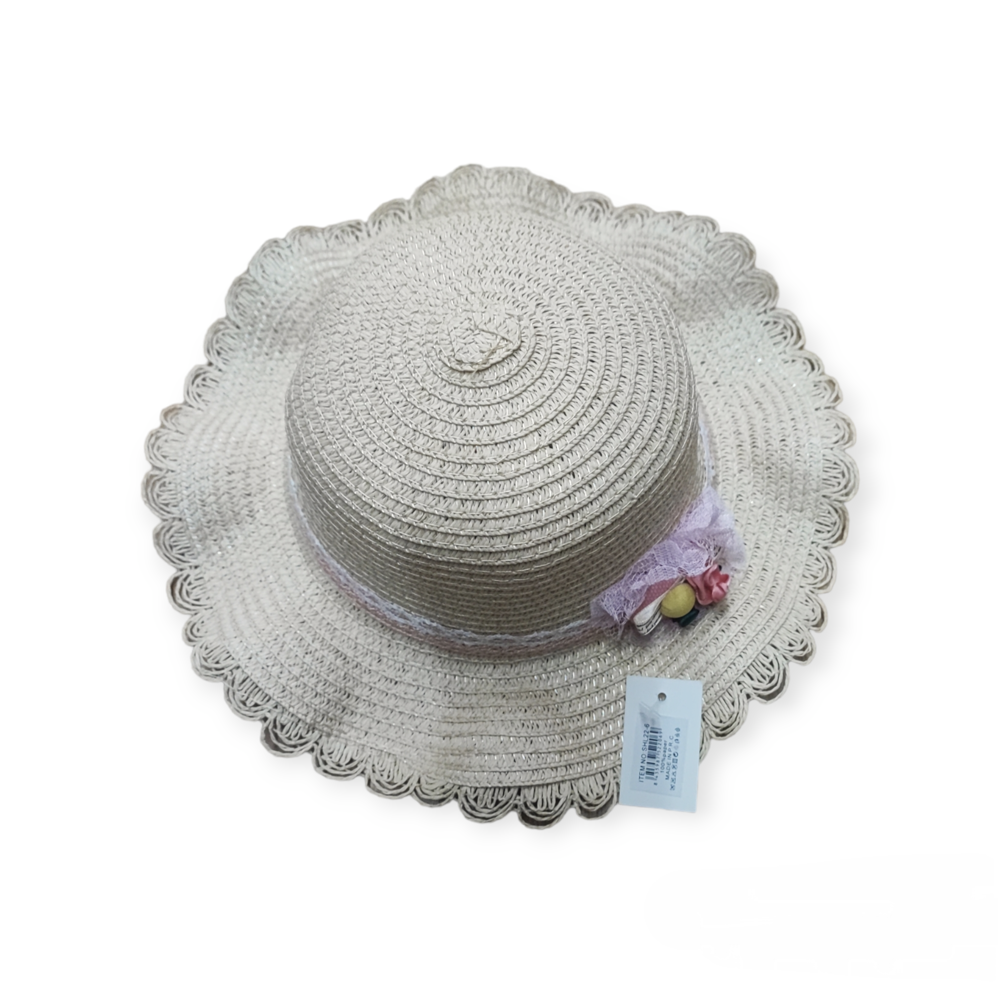 Chapeaux de paille taille enfant (x12)