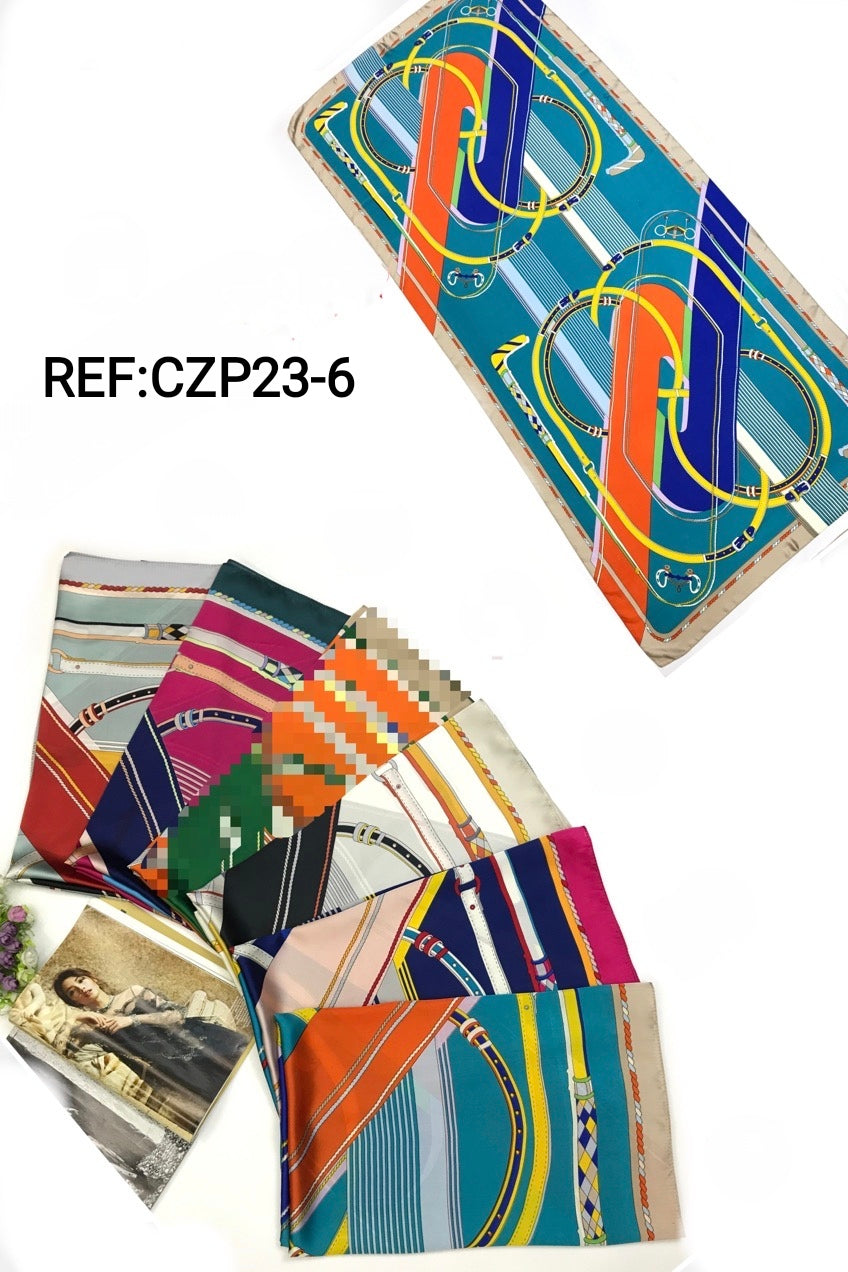 Foulards etole soie et viscose (x12) #6