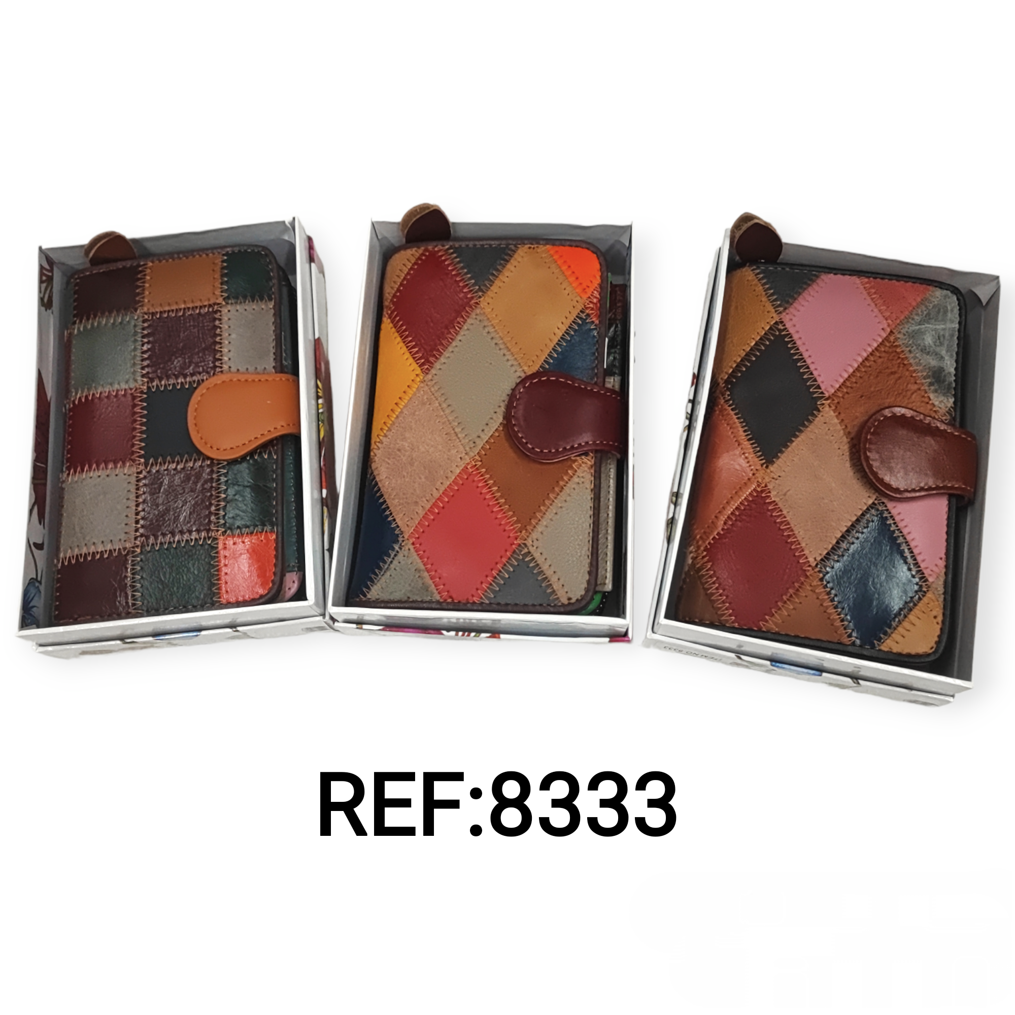 Porte monnaie Cuir Avec Boîte
(X3) #8333