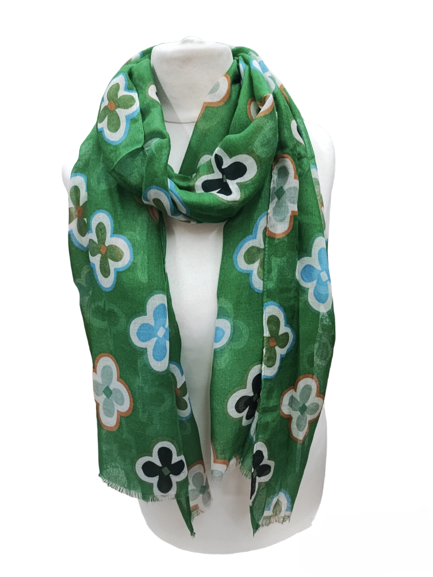 foulard imprime motif Trèfle
(x12) #9