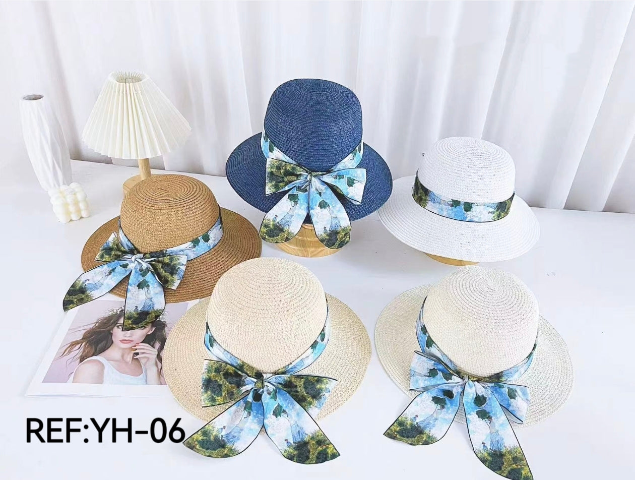 Chapeau paille femme (x12)#06