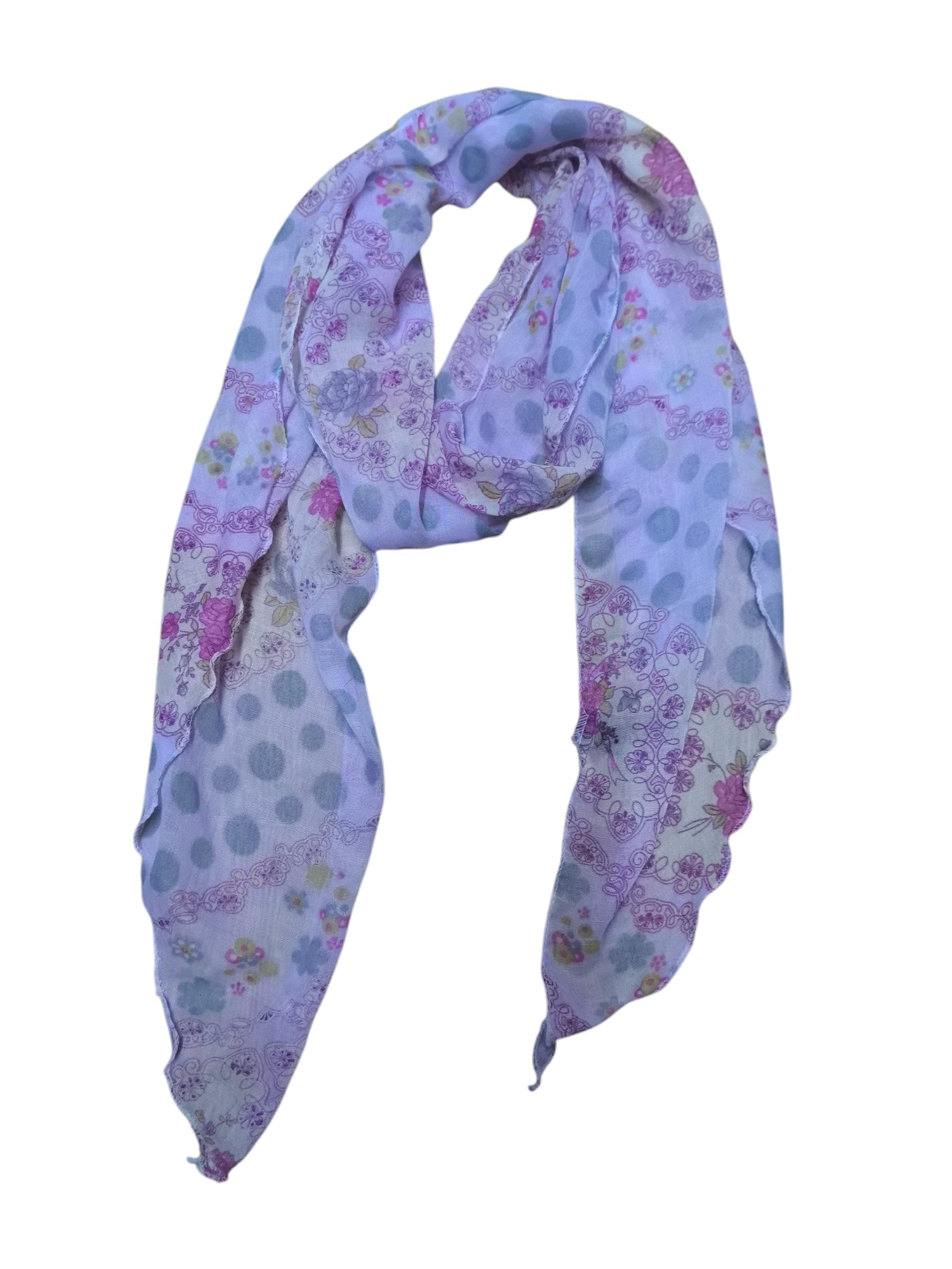 Foulard motif rond (x12)