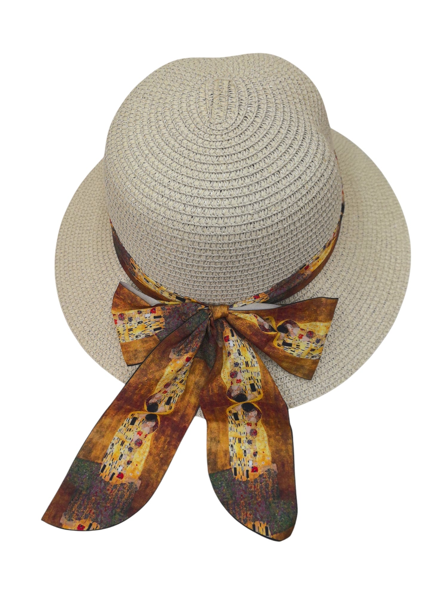 Chapeau capeline motif mélange (x12)#08