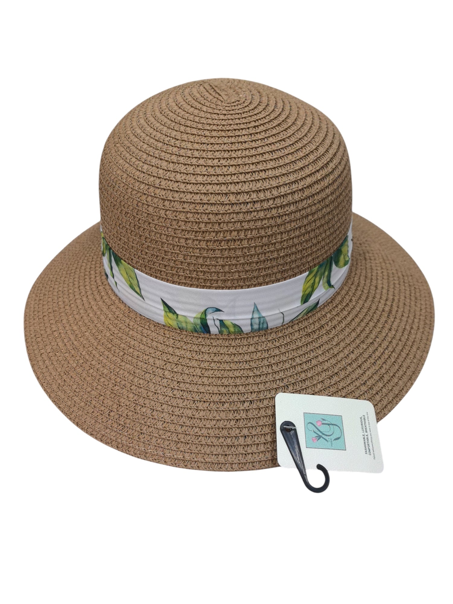 Chapeau capeline ruban citron(x12)#03