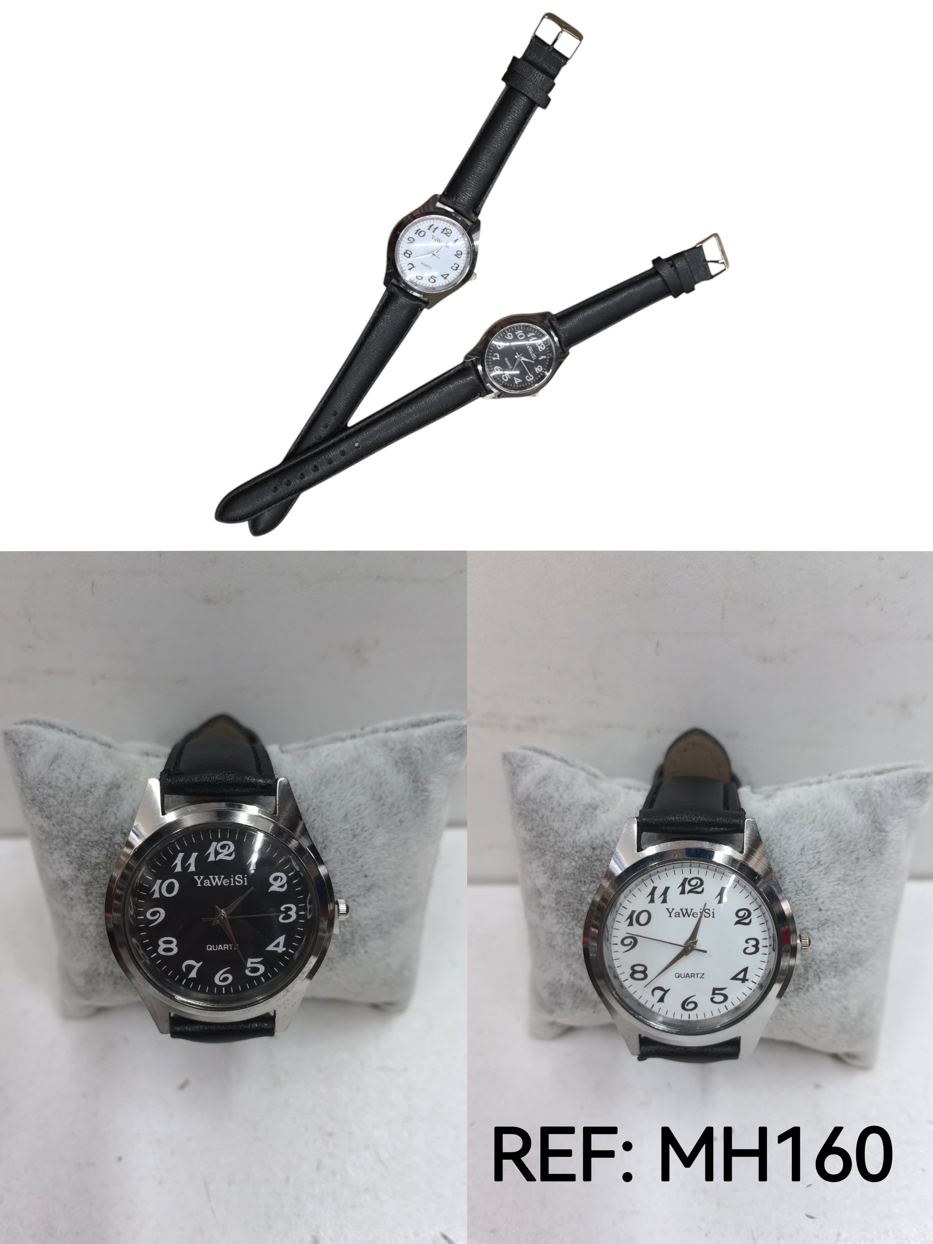 Montre homme similicuir (x6)