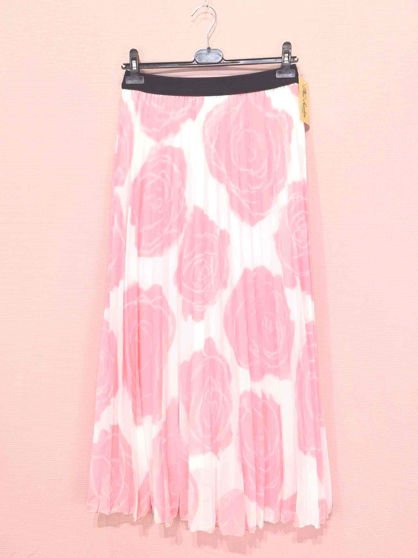 Jupe plissée imprimée (x6)