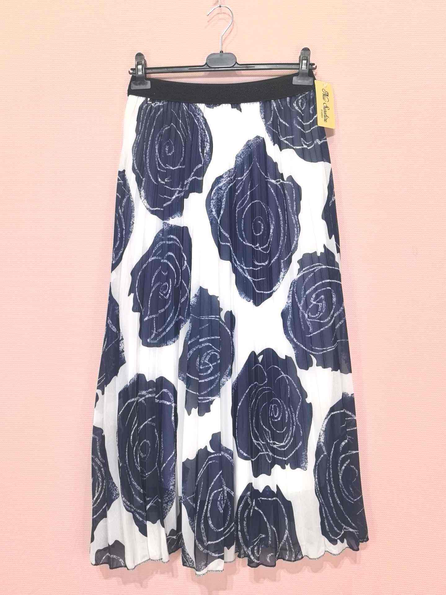 Jupe plissée imprimée (x6)