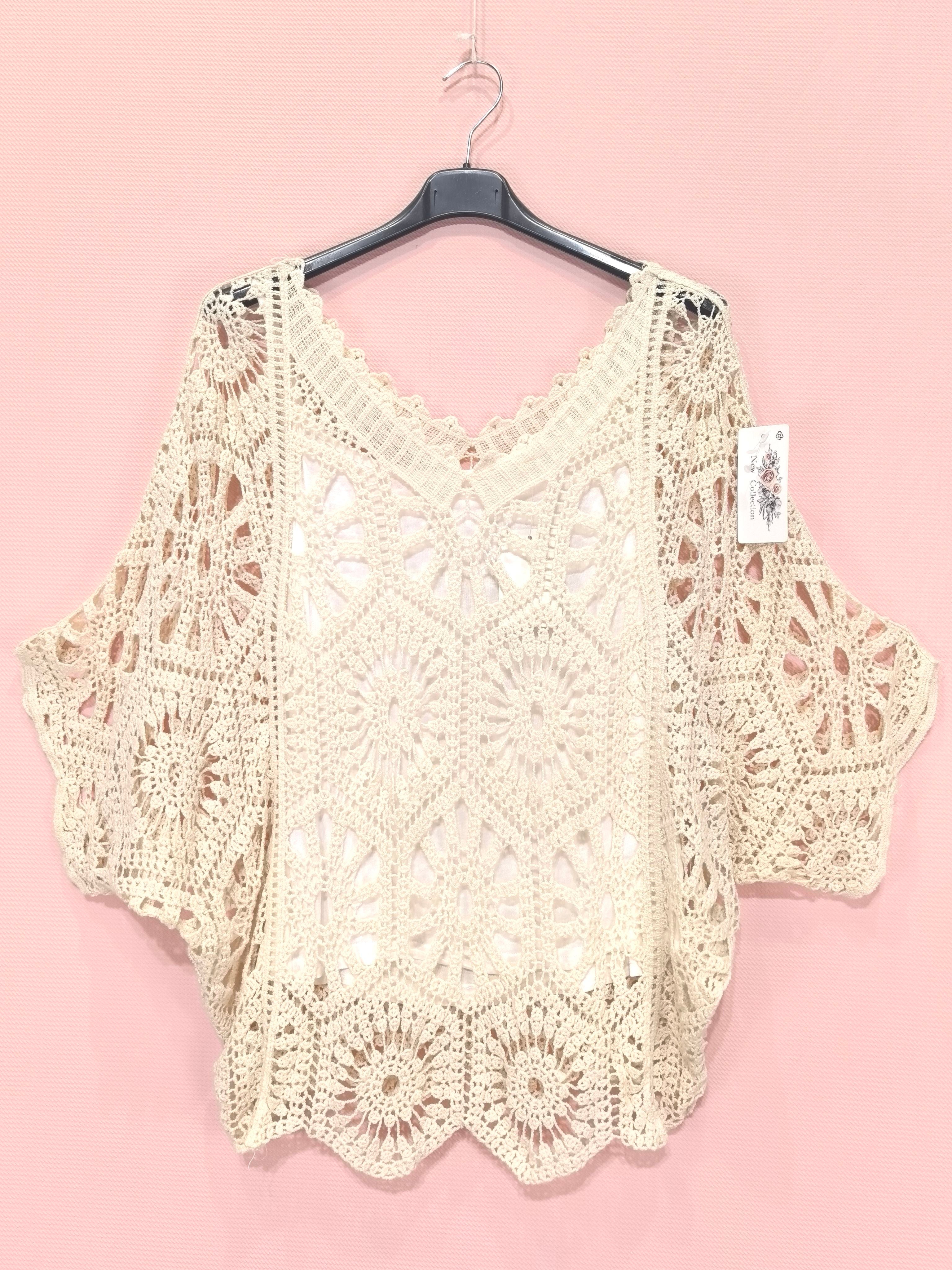 Top crochet 2 pièces (x8)