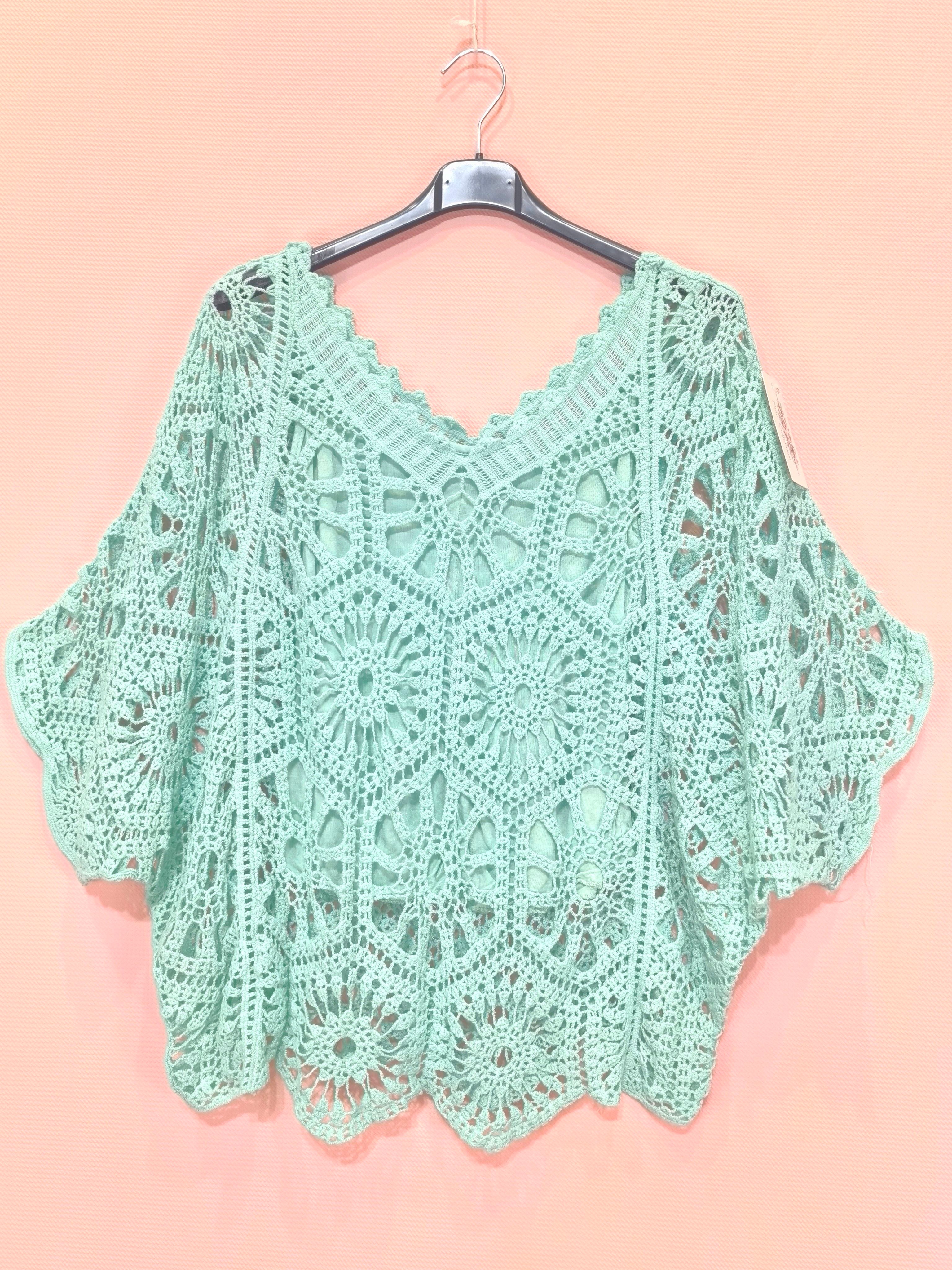 Top crochet 2 pièces (x8)