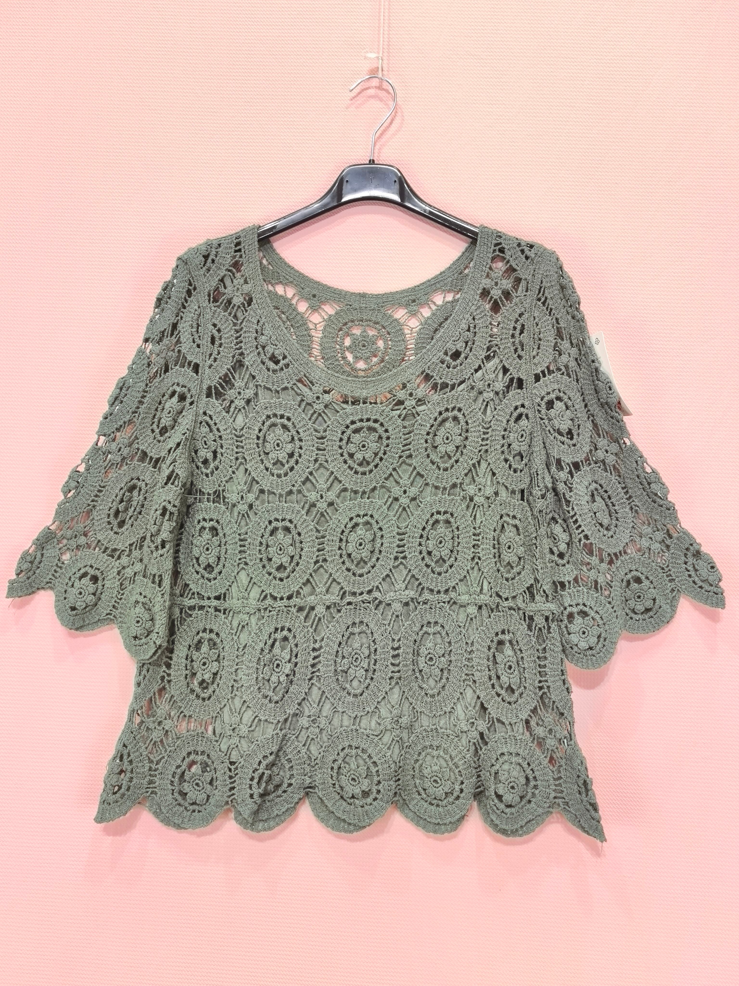 Top crochet 2 pièces (X8)