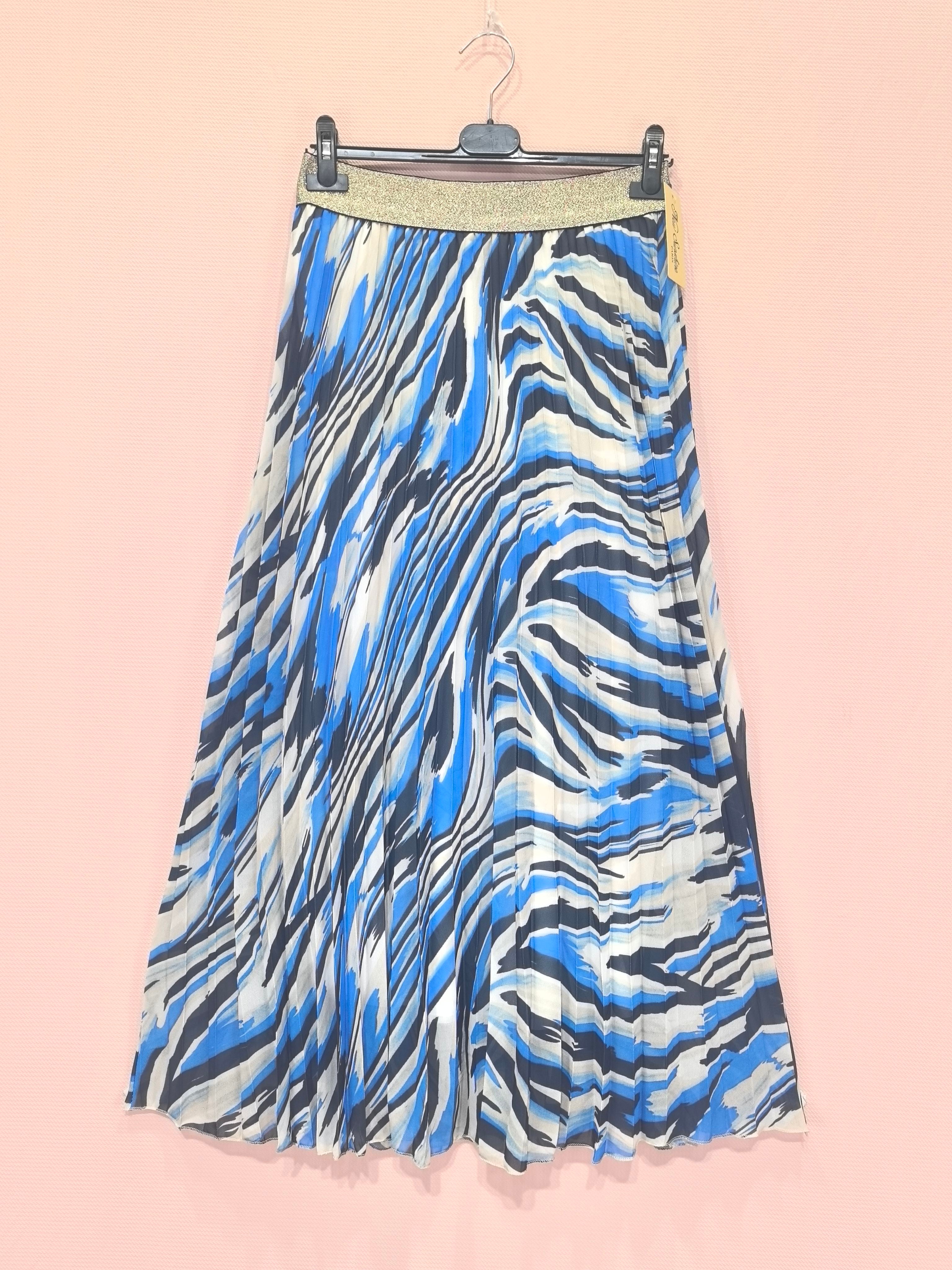 Jupe plissée imprimée (x6)