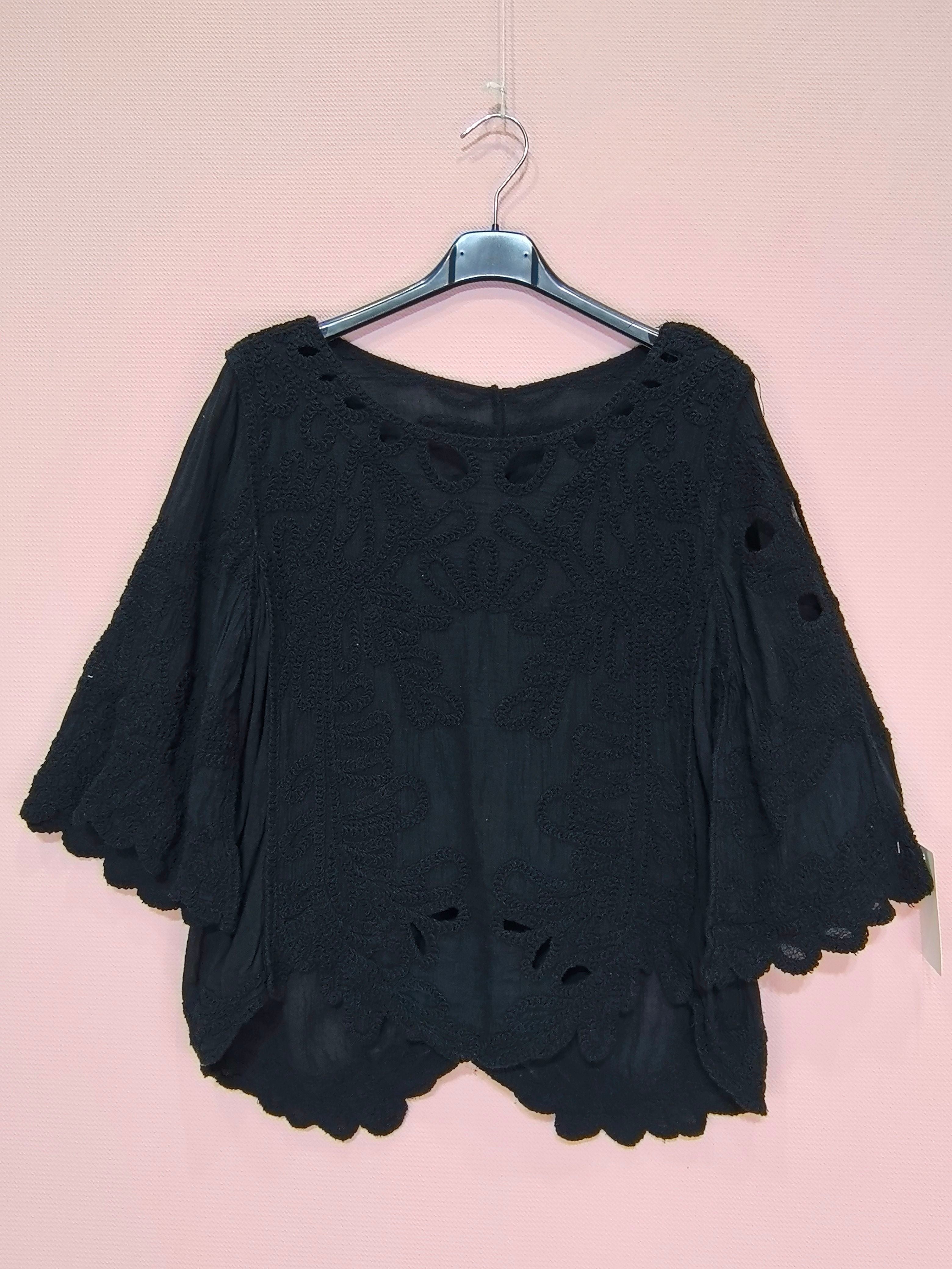 Blouse bohème brodée(x6)