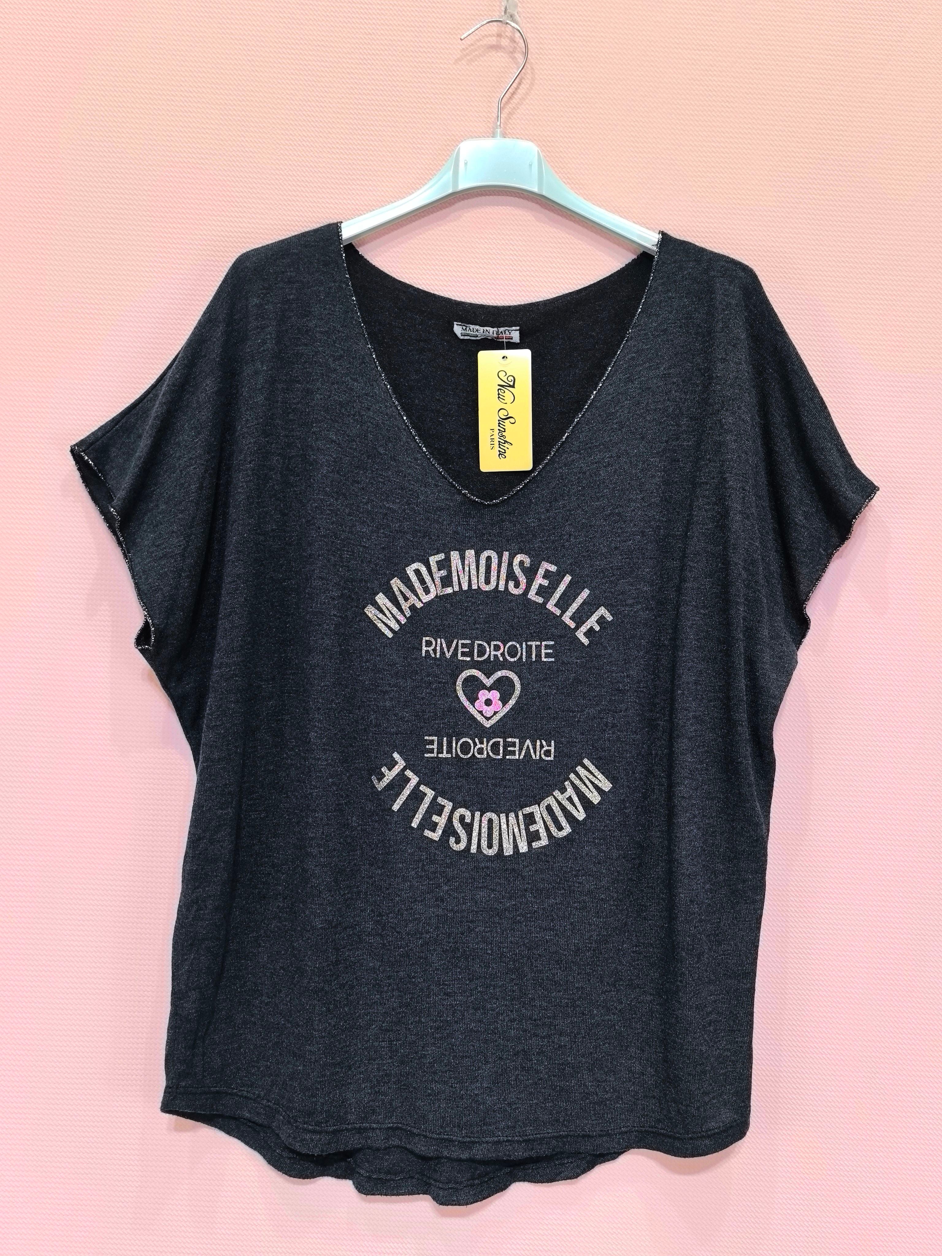 T-shirts Mademoiselle River Droite(x8)