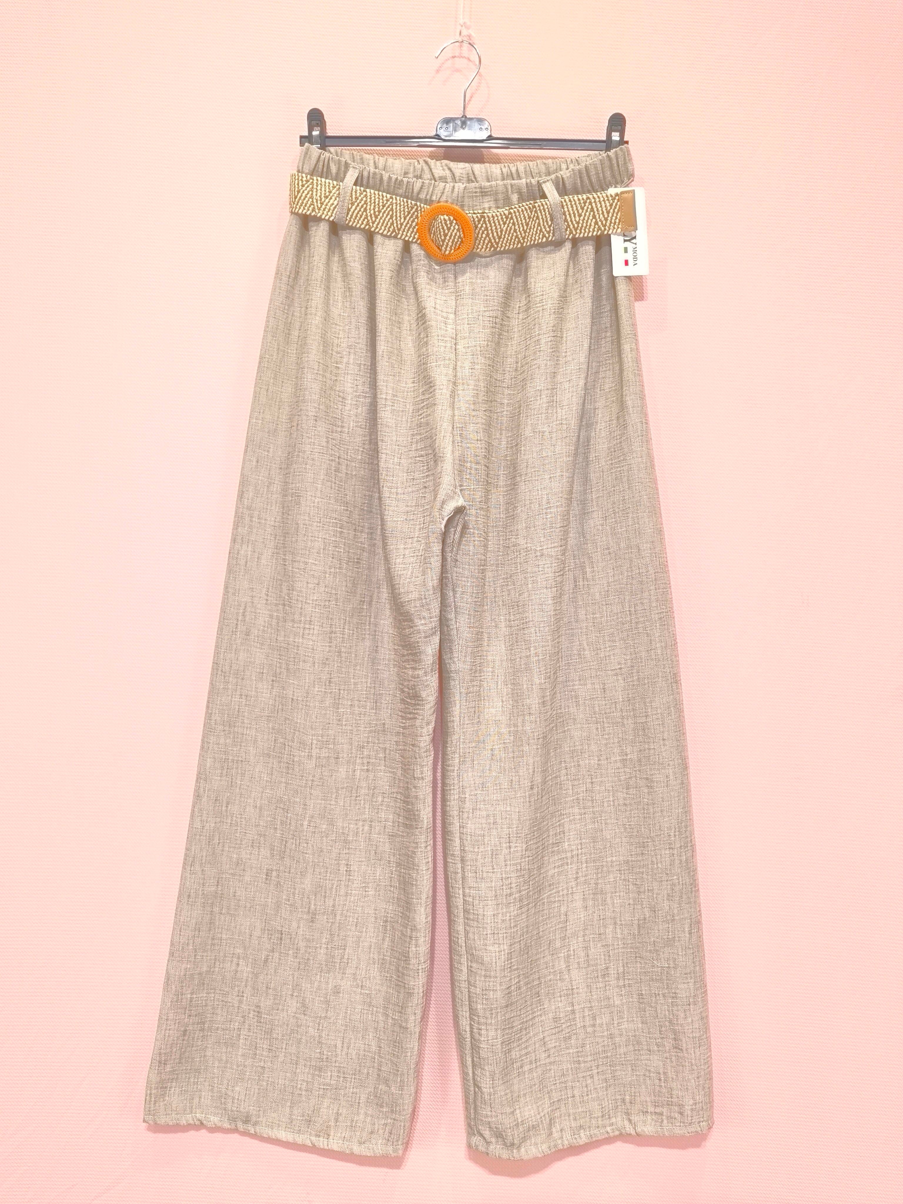 Pantalon Avec Ceinture (x8)