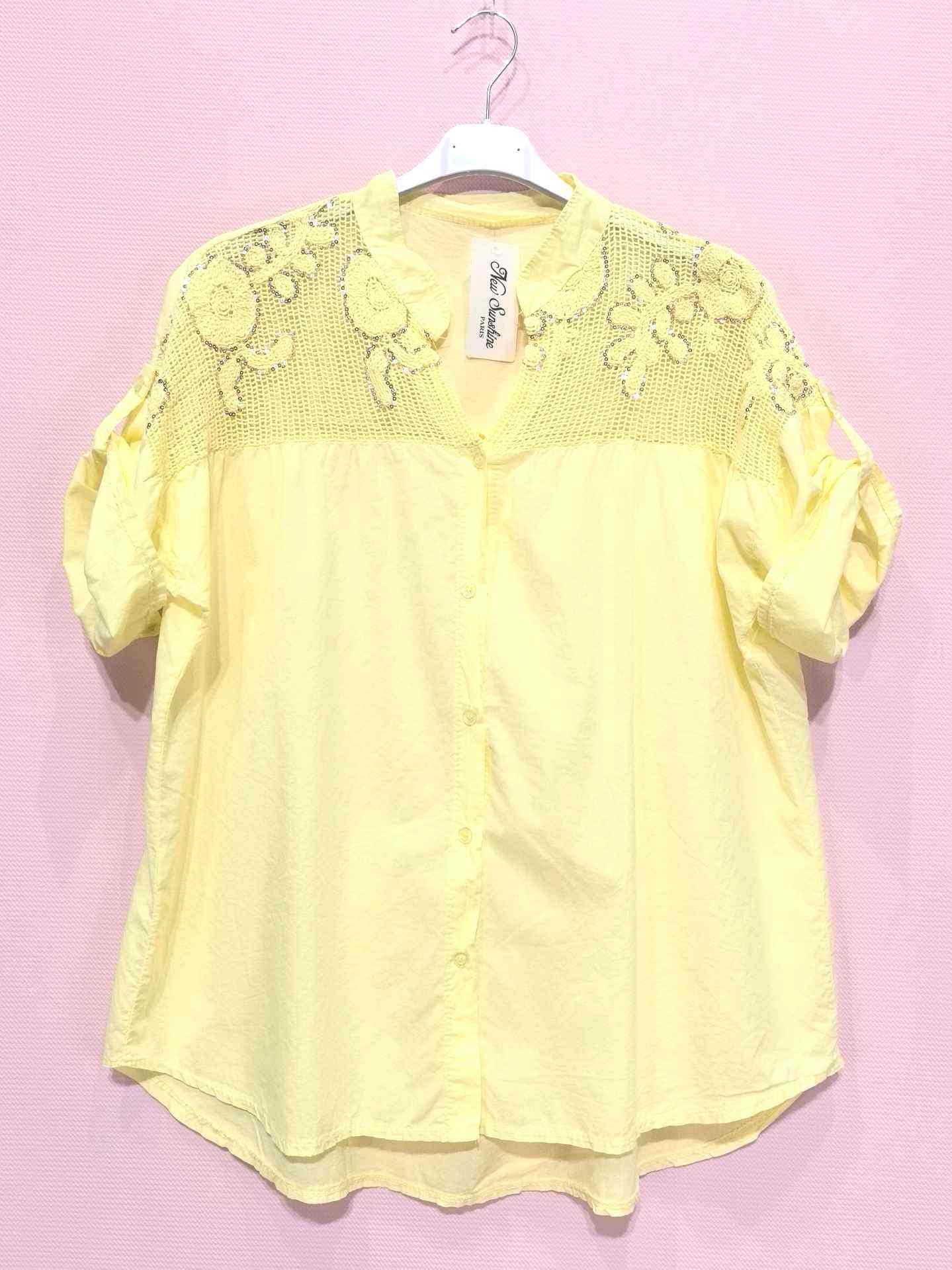 Chemise manches courtes (x6)