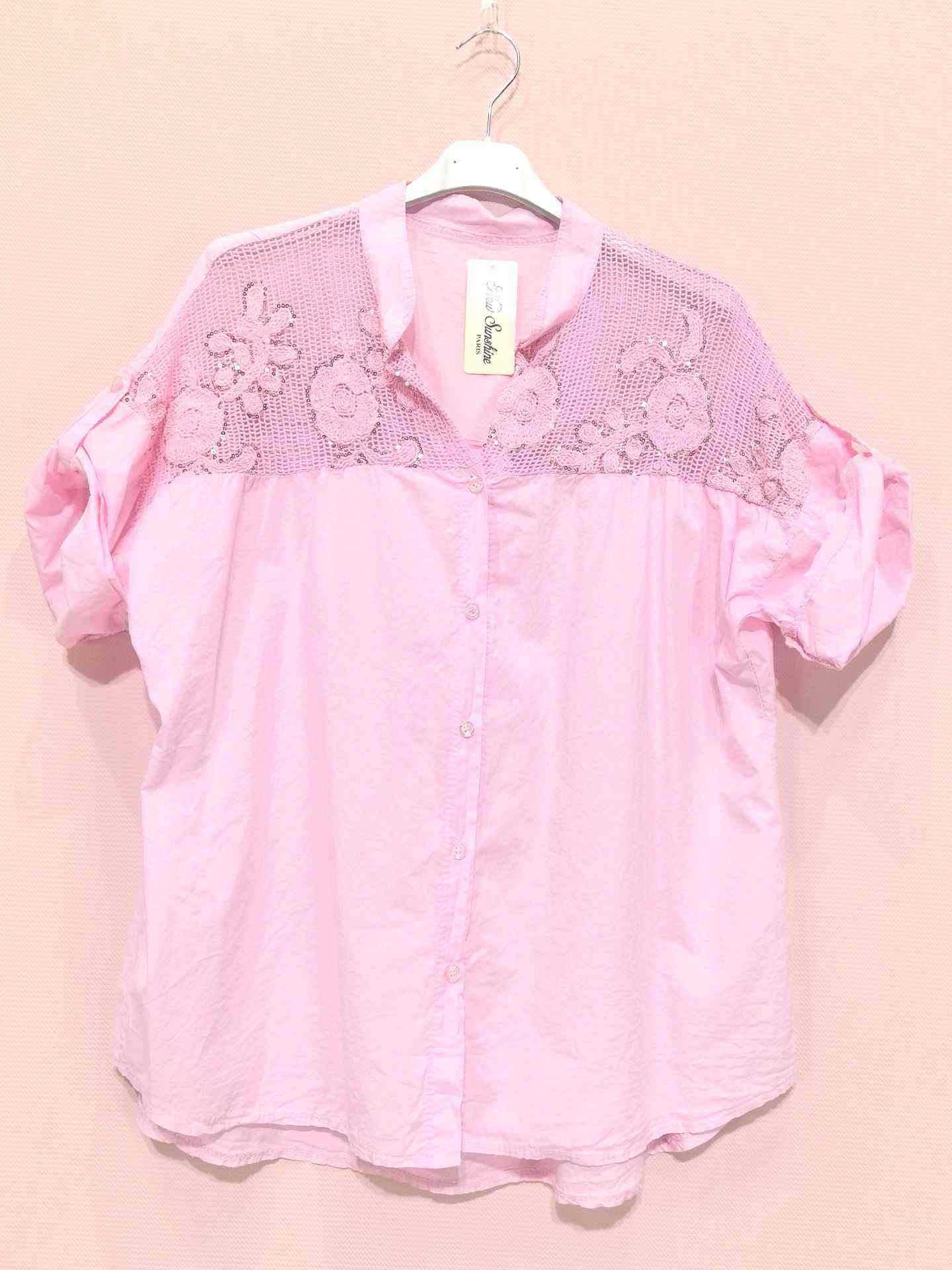 Chemise manches courtes (x6)