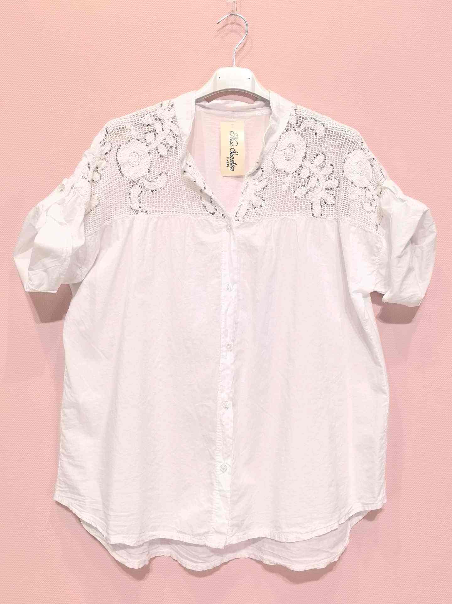 Chemise manches courtes (x6)