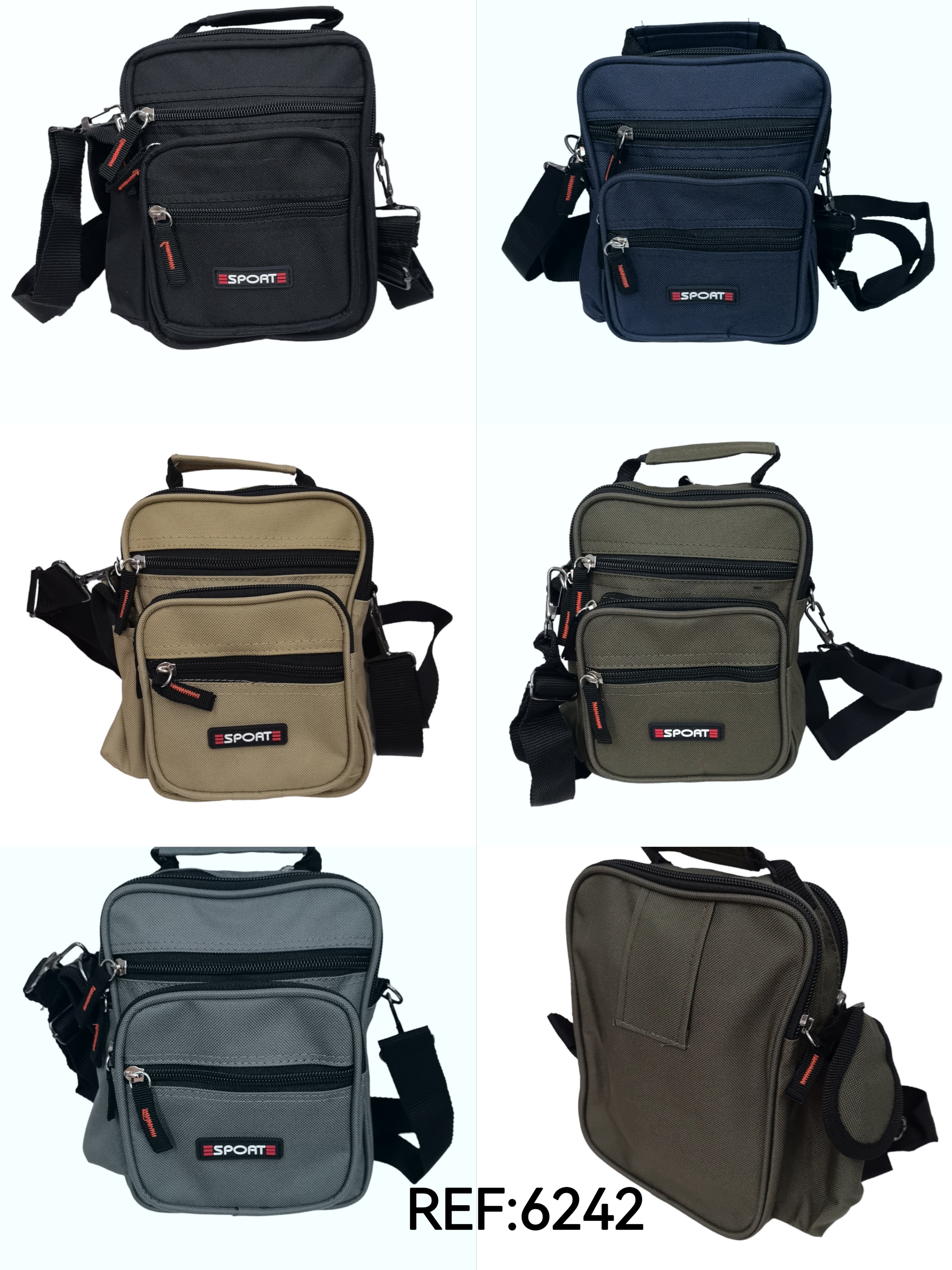 Sacoches bandoulières sport  (x6)