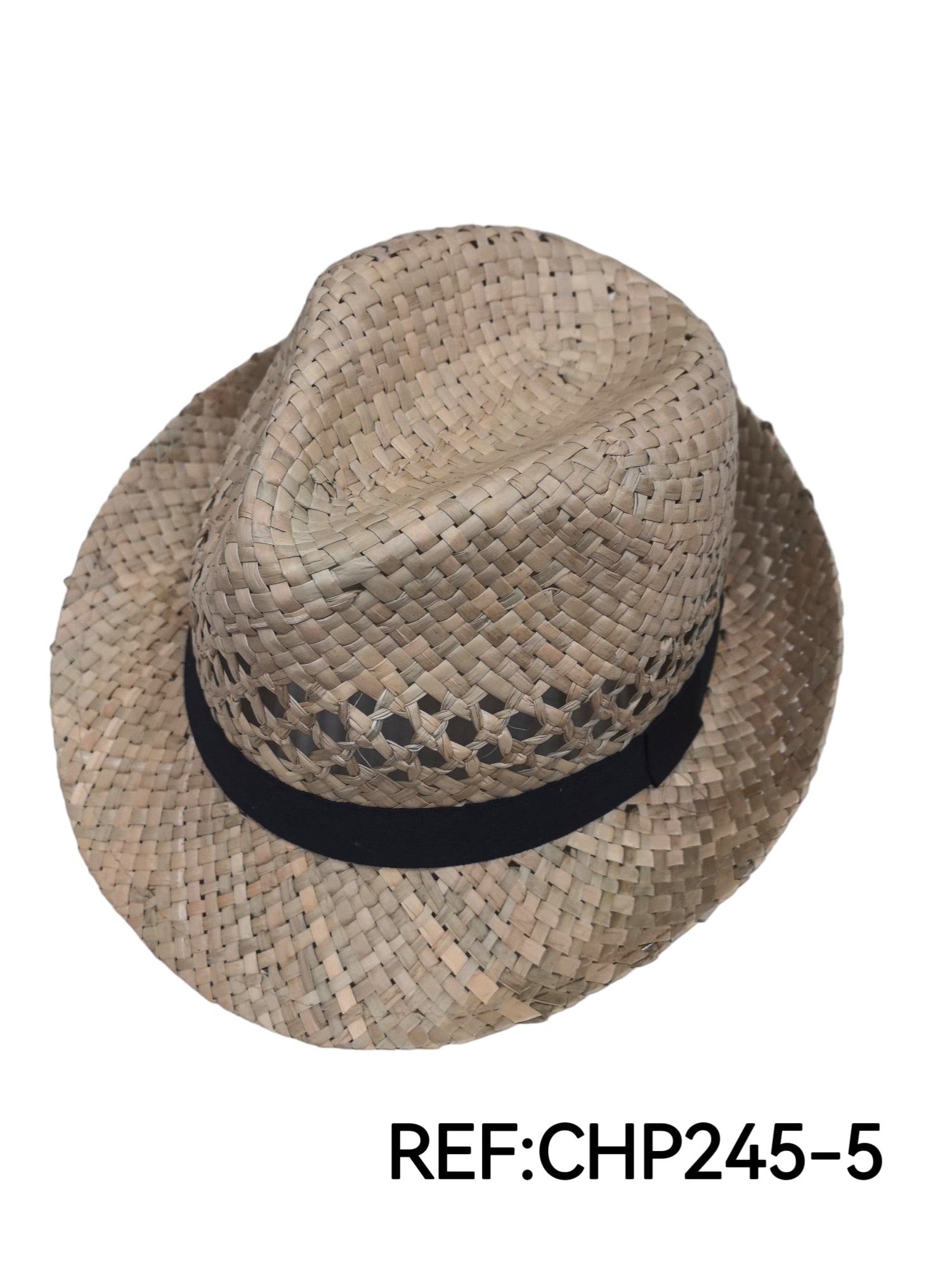 Chapeau en paille naturelle (x6)#5