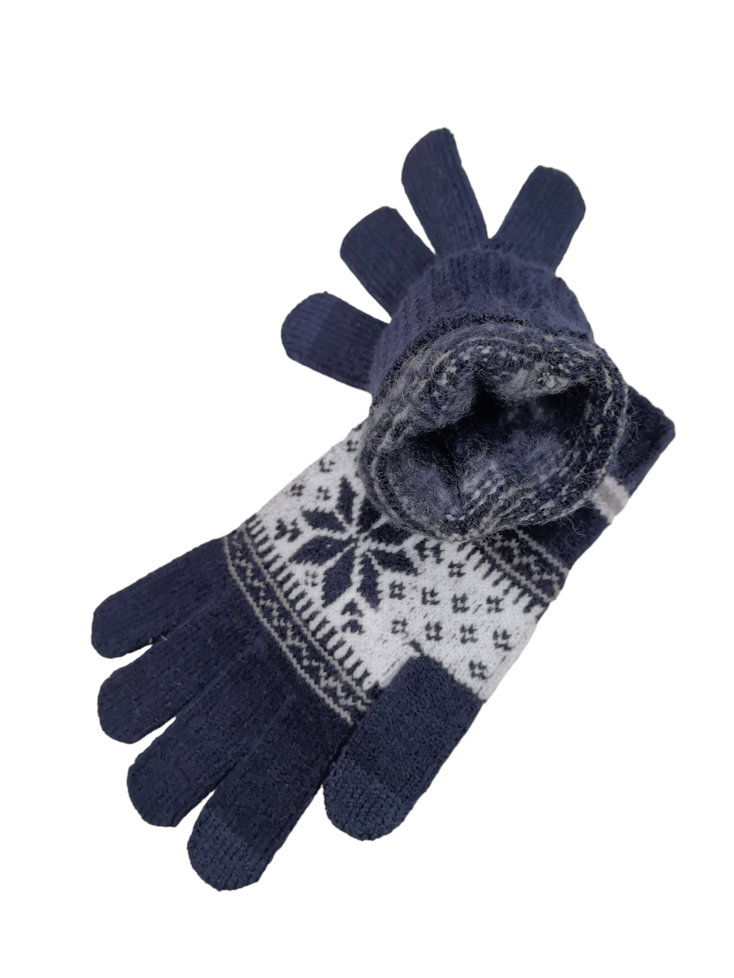 Gants femme tricotés tactiles (x12) F37