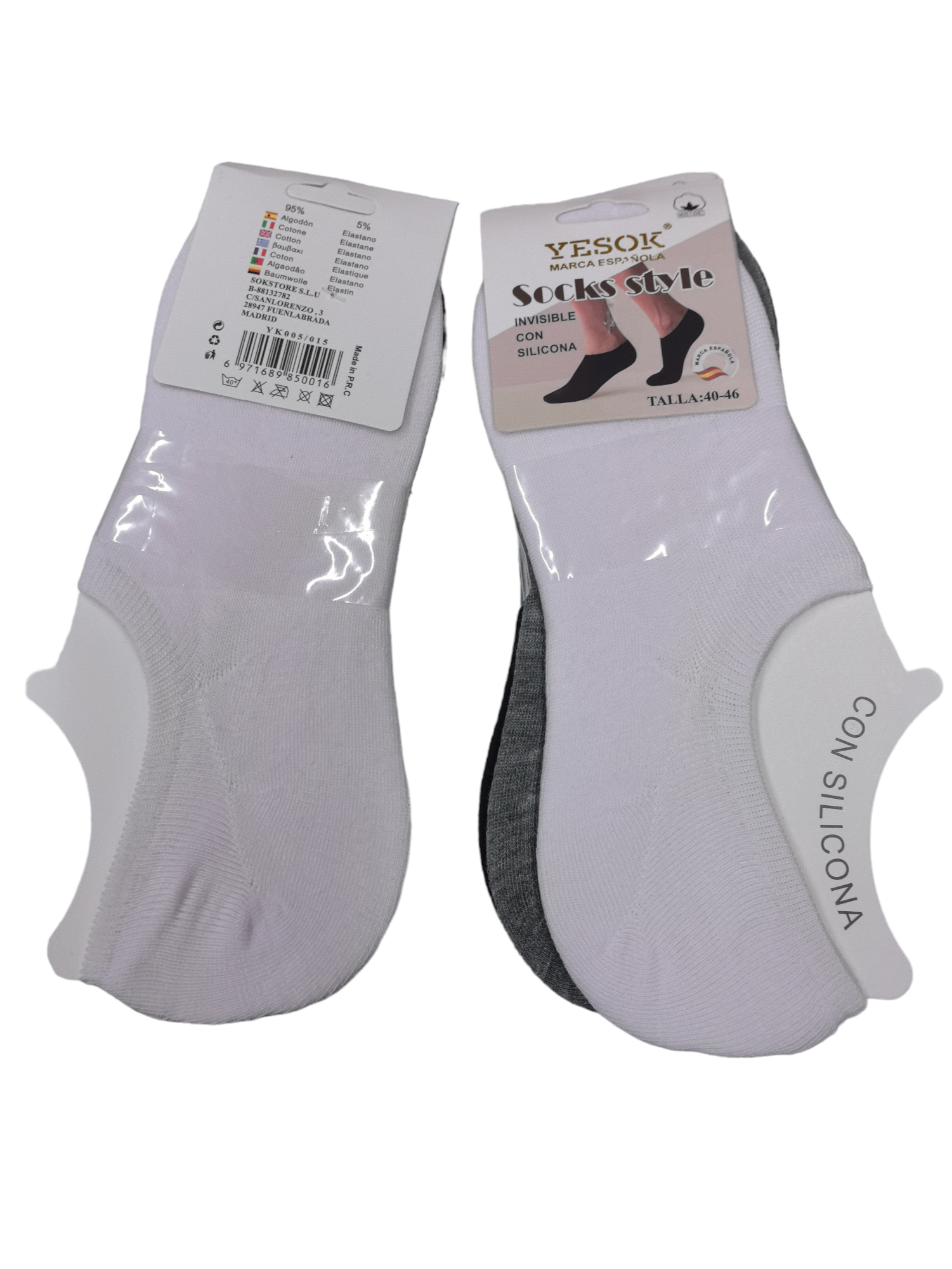 HOMME Chaussettes socquettes coton  (x24)