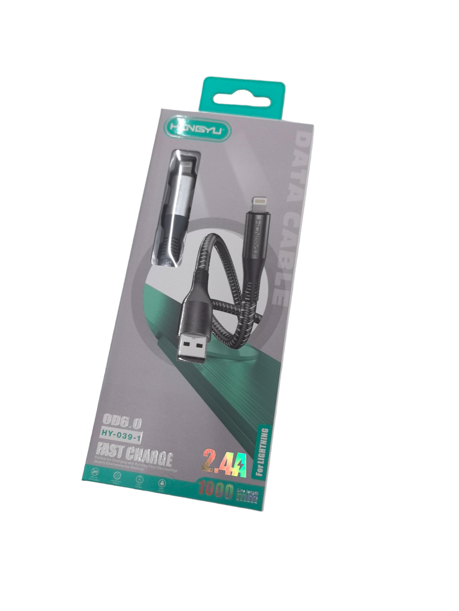 IPHONE - chargeur câble 1M (x12)