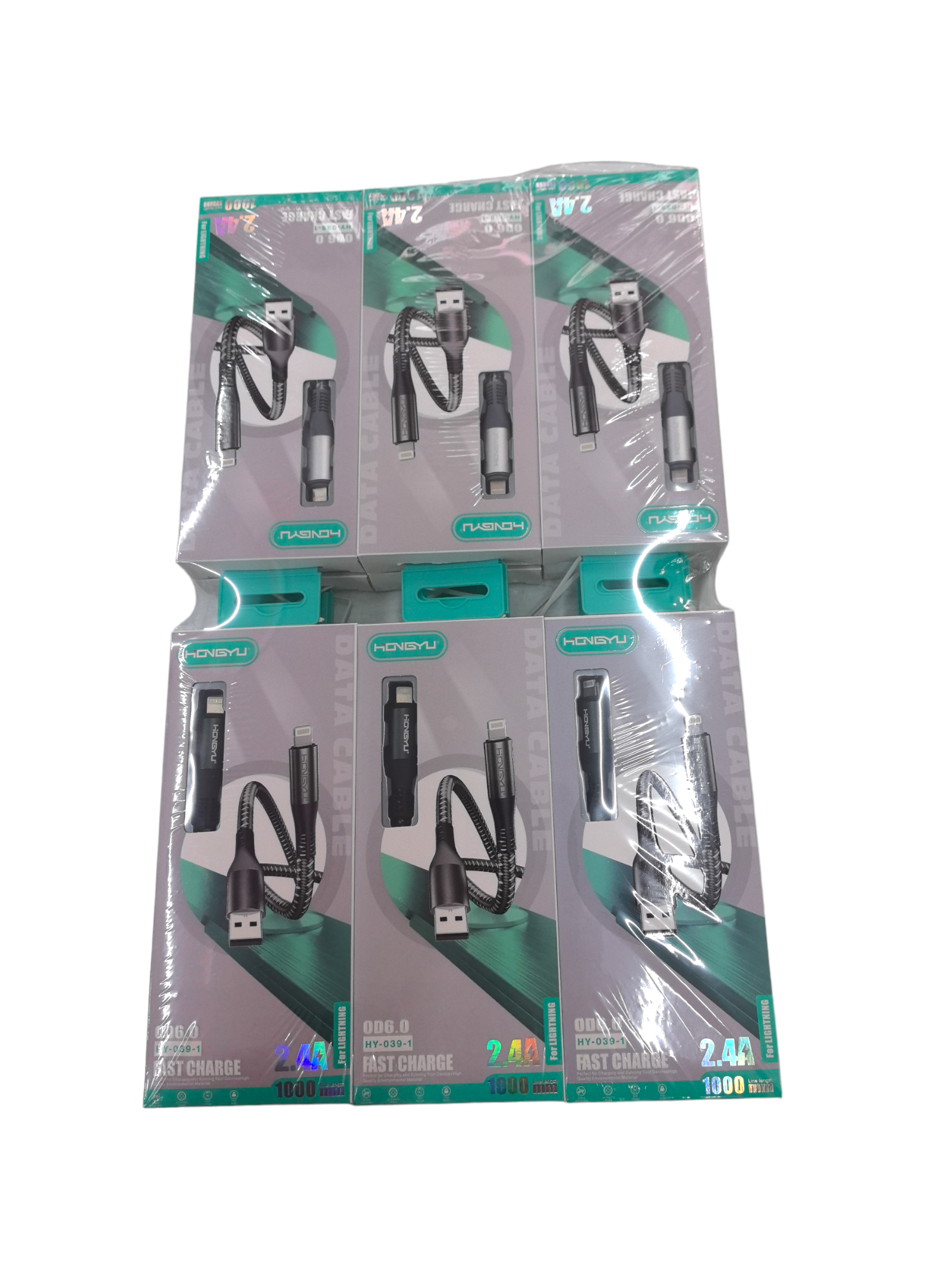 IPHONE - chargeur câble 1M (x12)