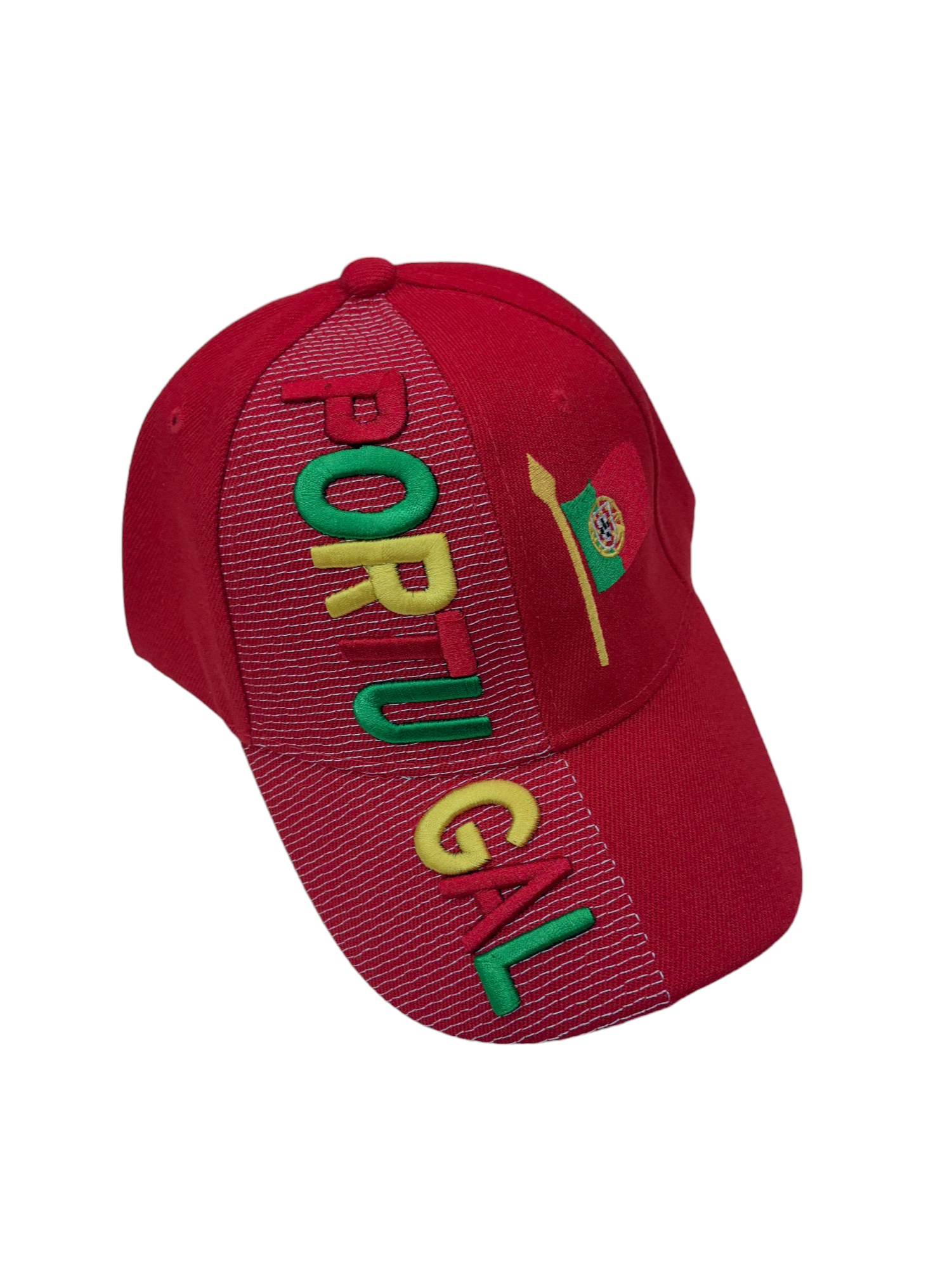Casquettes drapeau Portugal (x6)