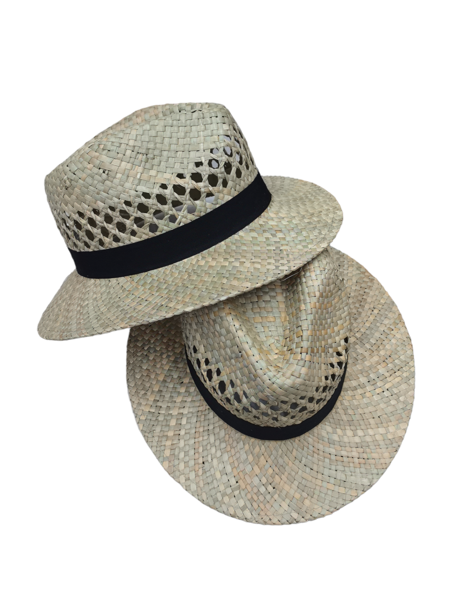 Chapeau en paille naturelle (x6)#4