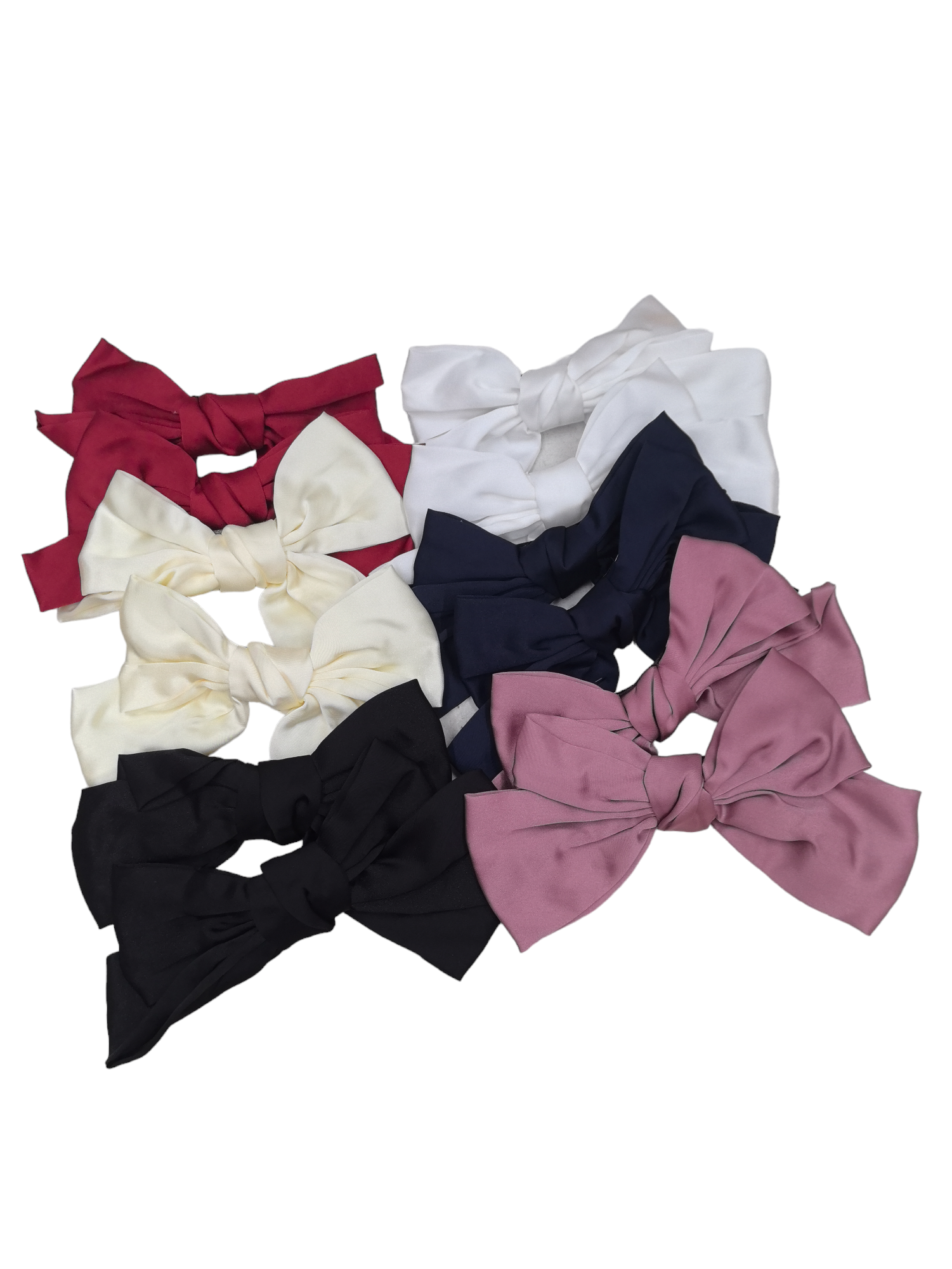 Pinces à cheveux nœud papillon (x12)