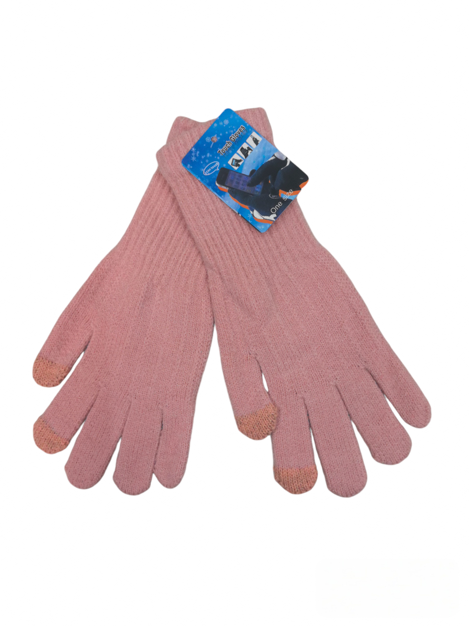 Gants femme tricotés tactiles (x12) F43